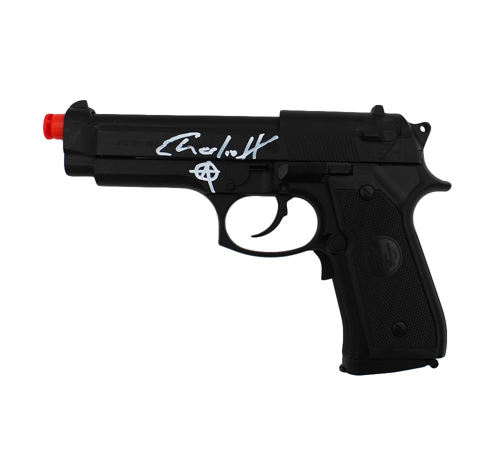 Charlie Hunnam Signed "Sons Of Anarchy" Airsoft Beretta Replica Prop Pistol (Beckett) at PristineAuction.com Charlie Hunnam Signed "Sons Of Anarchy" Airsoft Beretta Replica Prop Pistol (Beckett) at PristineAuction.com
