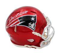 Danny Amendola Signed Patriots Flash Alternate Speed Mini Helmet (Beckett) at PristineAuction.com