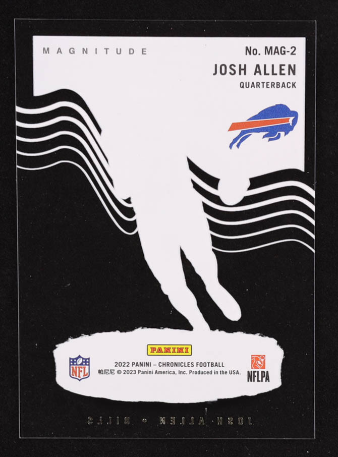 Josh Allen 2022 Panini Chronicles Magnitude #2 at PristineAuction.com Josh Allen 2022 Panini Chronicles Magnitude #2 at PristineAuction.com