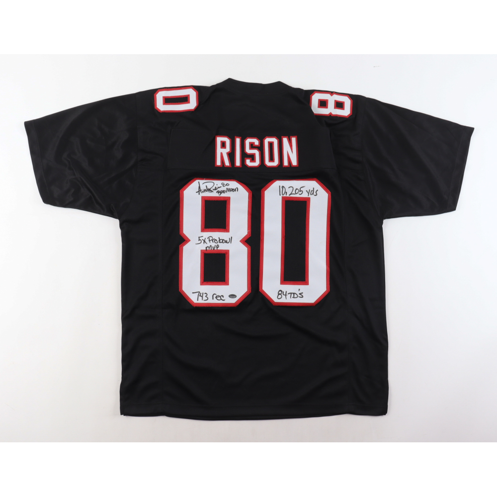 Andre Rison Signed Jersey With Multiple Inscriptions (Schwartz ...