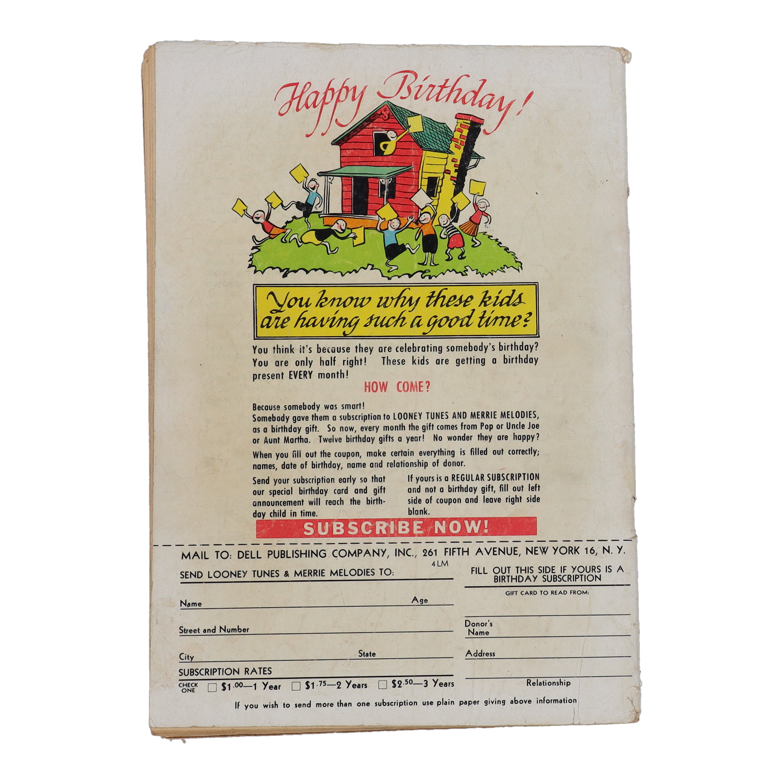 Vintage "Looney Tunes: Merrie Melodies" Dell Comic Book at PristineAuction.com Vintage "Looney Tunes: Merrie Melodies" Dell Comic Book at PristineAuction.com