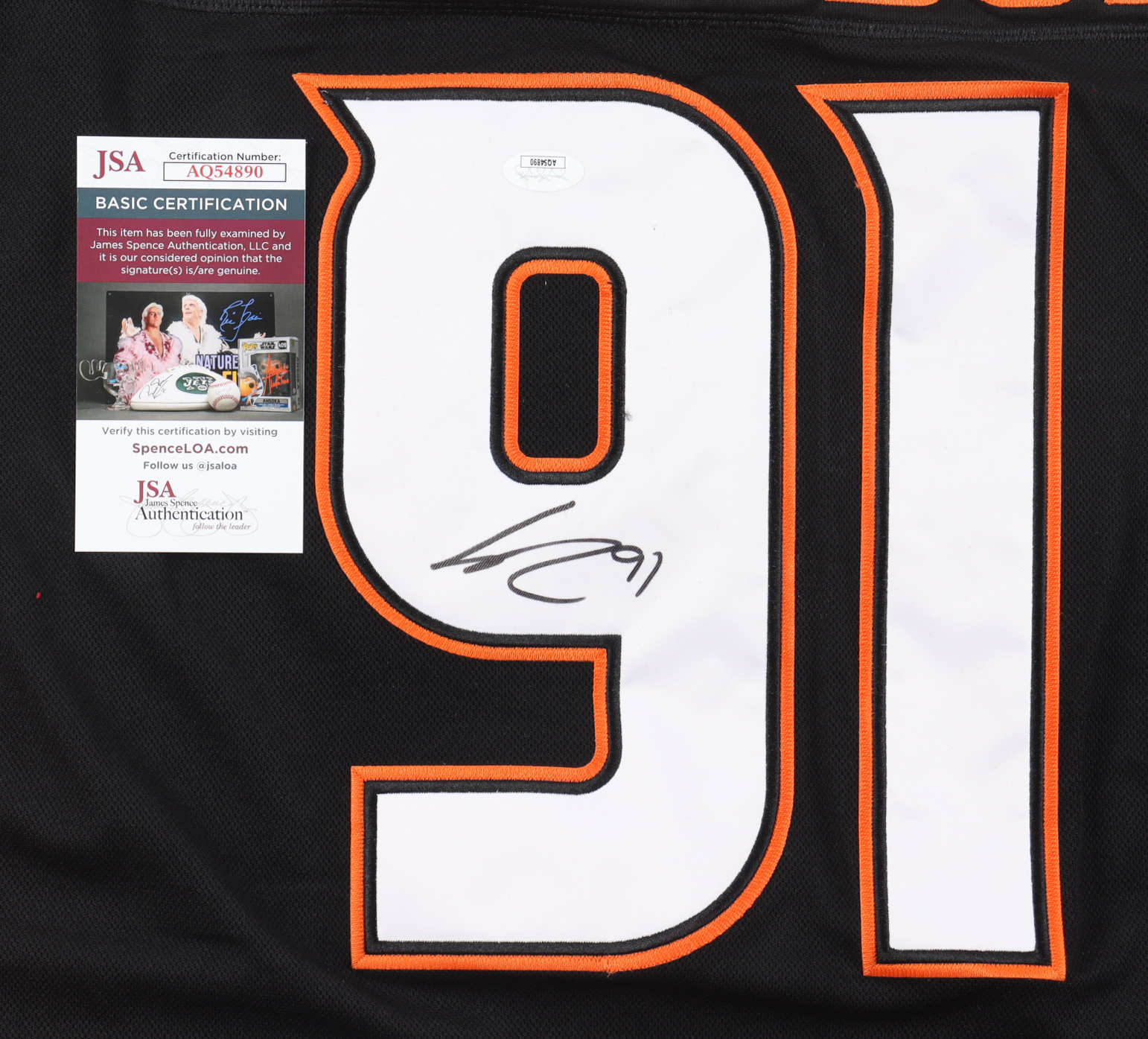 Leo Carlsson Signed Jersey (JSA) at PristineAuction.com Leo Carlsson Signed Jersey (JSA) at PristineAuction.com