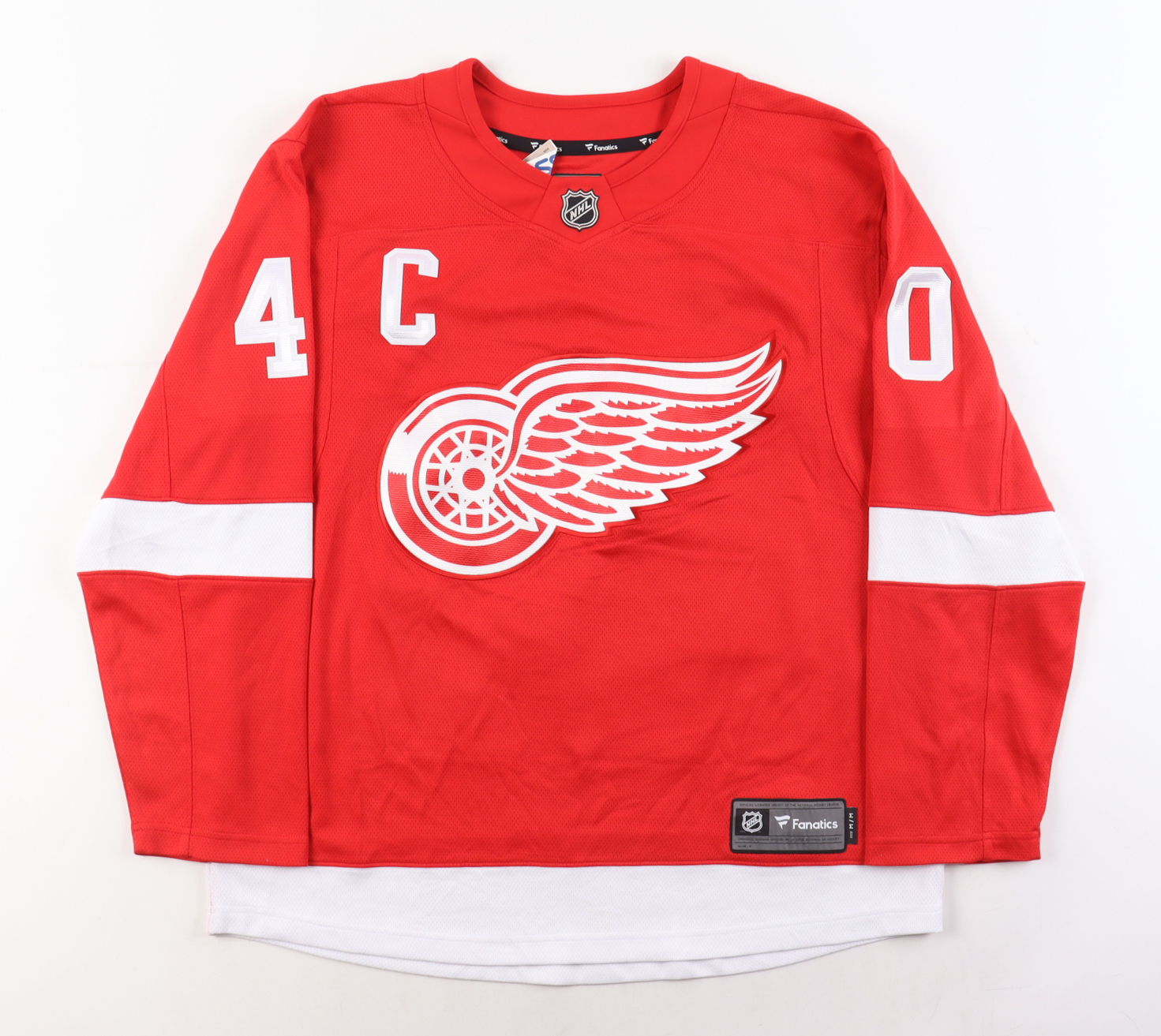 Henrik Zetterberg Signed Red Wings Captains Jersey (JSA) at PristineAuction.com Henrik Zetterberg Signed Red Wings Captains Jersey (JSA) at PristineAuction.com