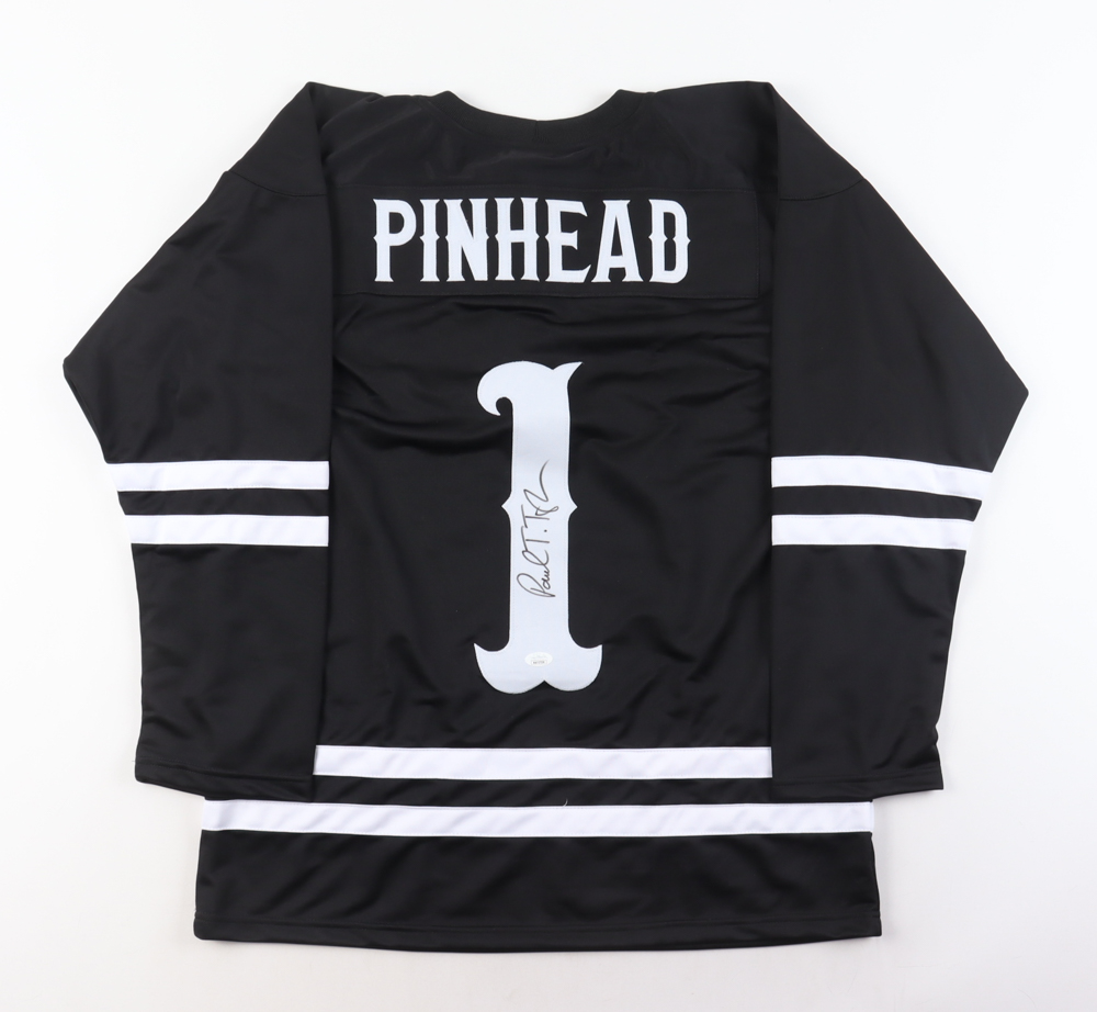 Paul T. Taylor Signed "Hellraiser: Judgment" Jersey (JSA) at PristineAuction.com Paul T. Taylor Signed "Hellraiser: Judgment" Jersey (JSA) at PristineAuction.com