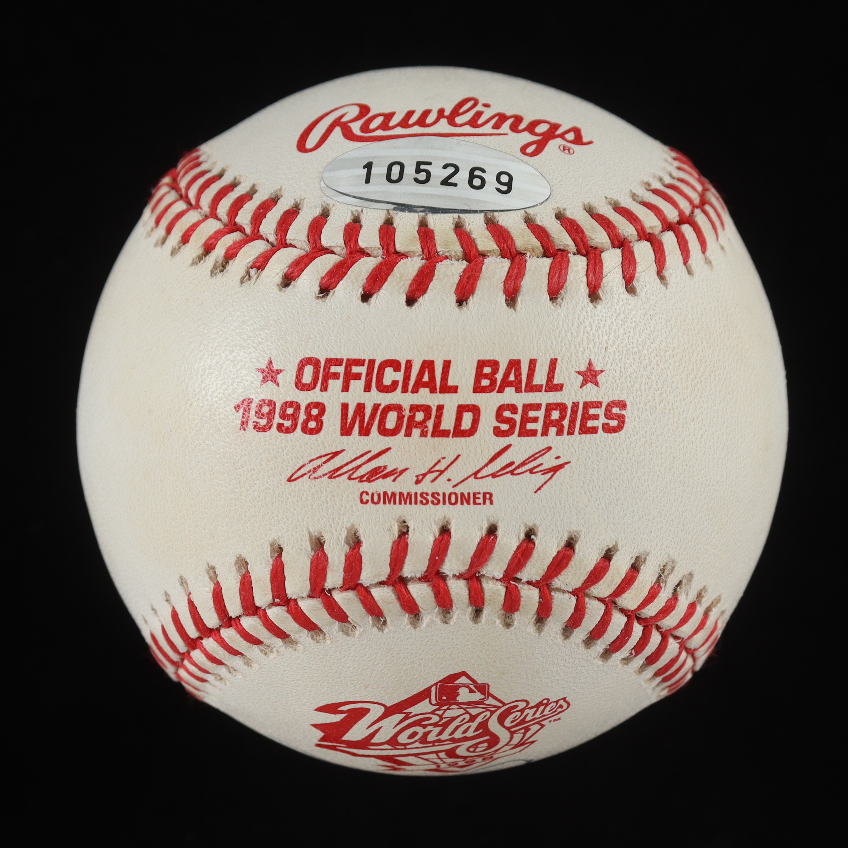 David Cone Signed 1998 World Series Baseball with Display Case (UDA) at PristineAuction.com David Cone Signed 1998 World Series Baseball with Display Case (UDA) at PristineAuction.com