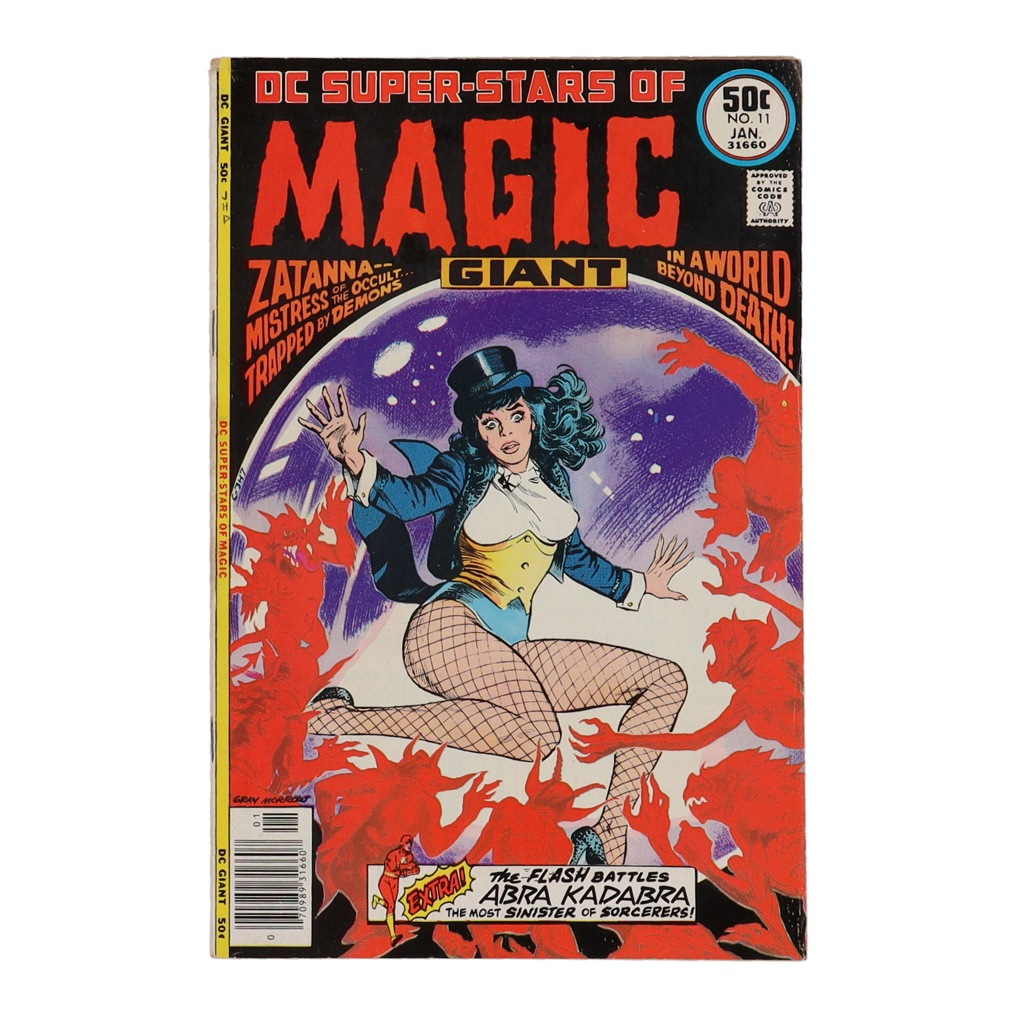 Vintage "DC Super-Stars of Magic" Issue #11 DC Comic Book at PristineAuction.com Vintage "DC Super-Stars of Magic" Issue #11 DC Comic Book at PristineAuction.com