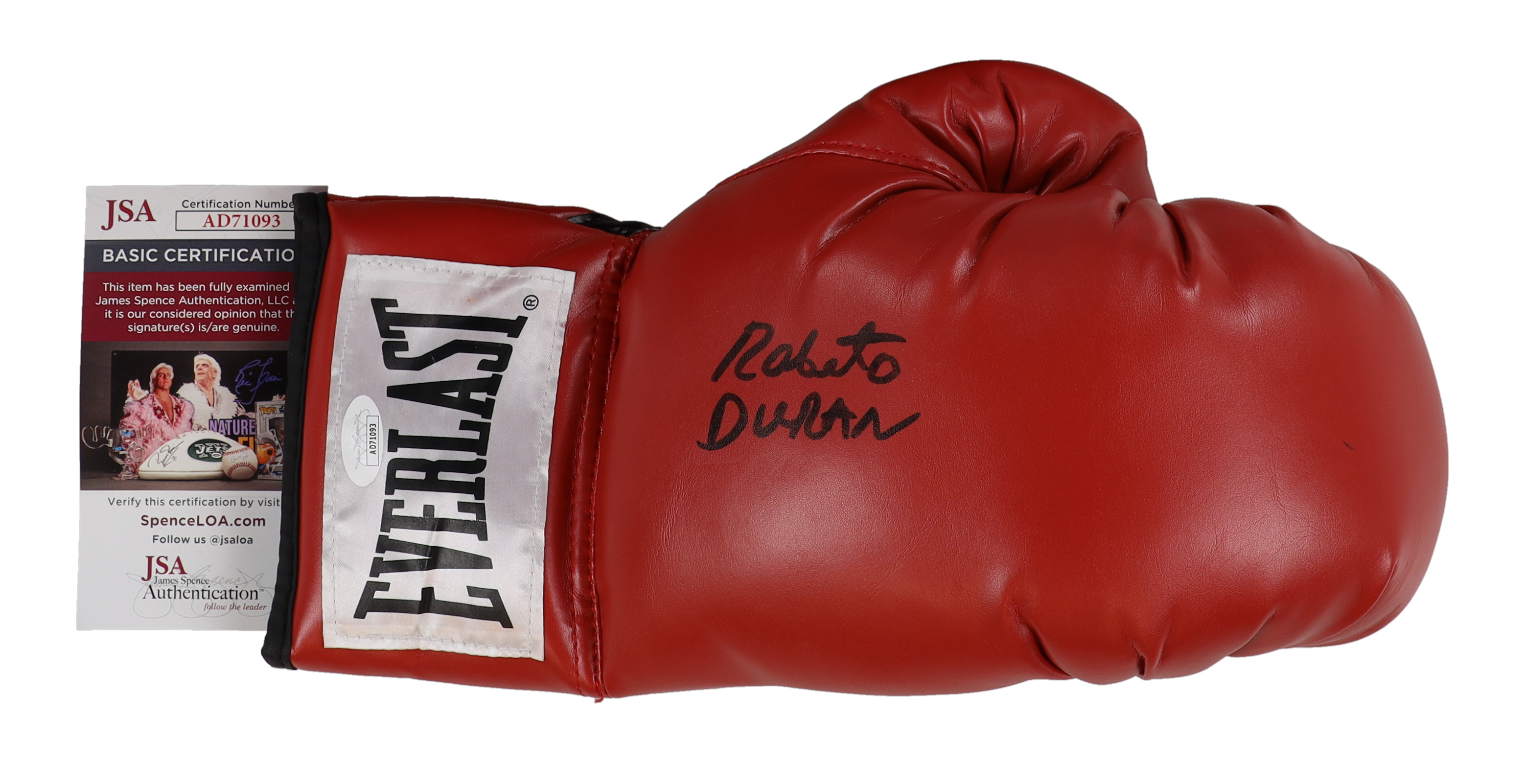 Roberto Duran Signed Everlast Boxing Glove (JSA) at PristineAuction.com Roberto Duran Signed Everlast Boxing Glove (JSA) at PristineAuction.com