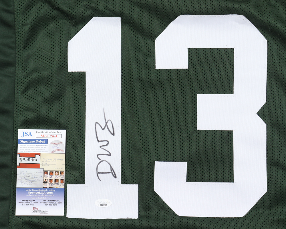 Dontayvion Wicks Signed Jersey (JSA) at PristineAuction.com Dontayvion Wicks Signed Jersey (JSA) at PristineAuction.com