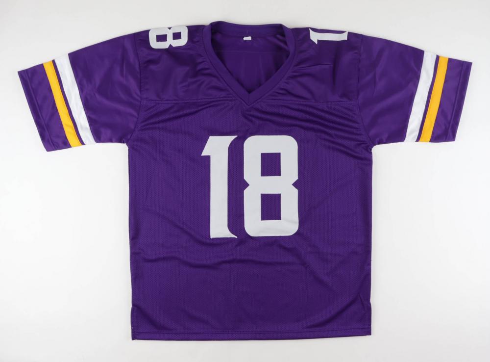 Justin Jefferson Signed Jersey (Beckett) at PristineAuction.com Justin Jefferson Signed Jersey (Beckett) at PristineAuction.com