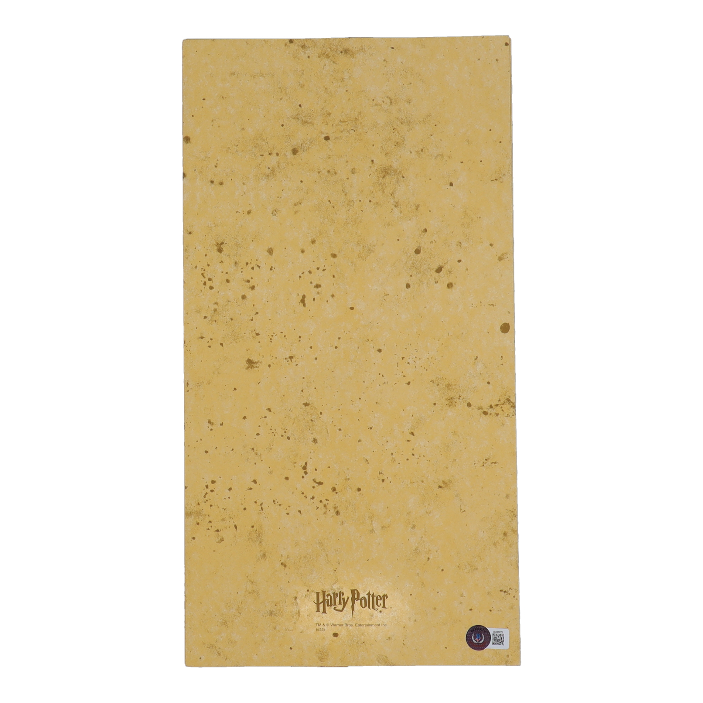 Daniel Radcliffe Signed "The Marauder's Map" Replica Map (Beckett) at PristineAuction.com Daniel Radcliffe Signed "The Marauder's Map" Replica Map (Beckett) at PristineAuction.com