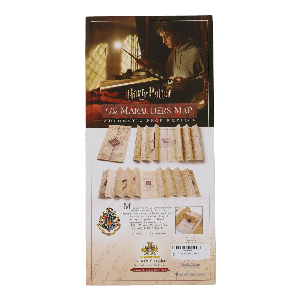 Daniel Radcliffe Signed "The Marauder's Map" Replica Map (Beckett) at PristineAuction.com Daniel Radcliffe Signed "The Marauder's Map" Replica Map (Beckett) at PristineAuction.com