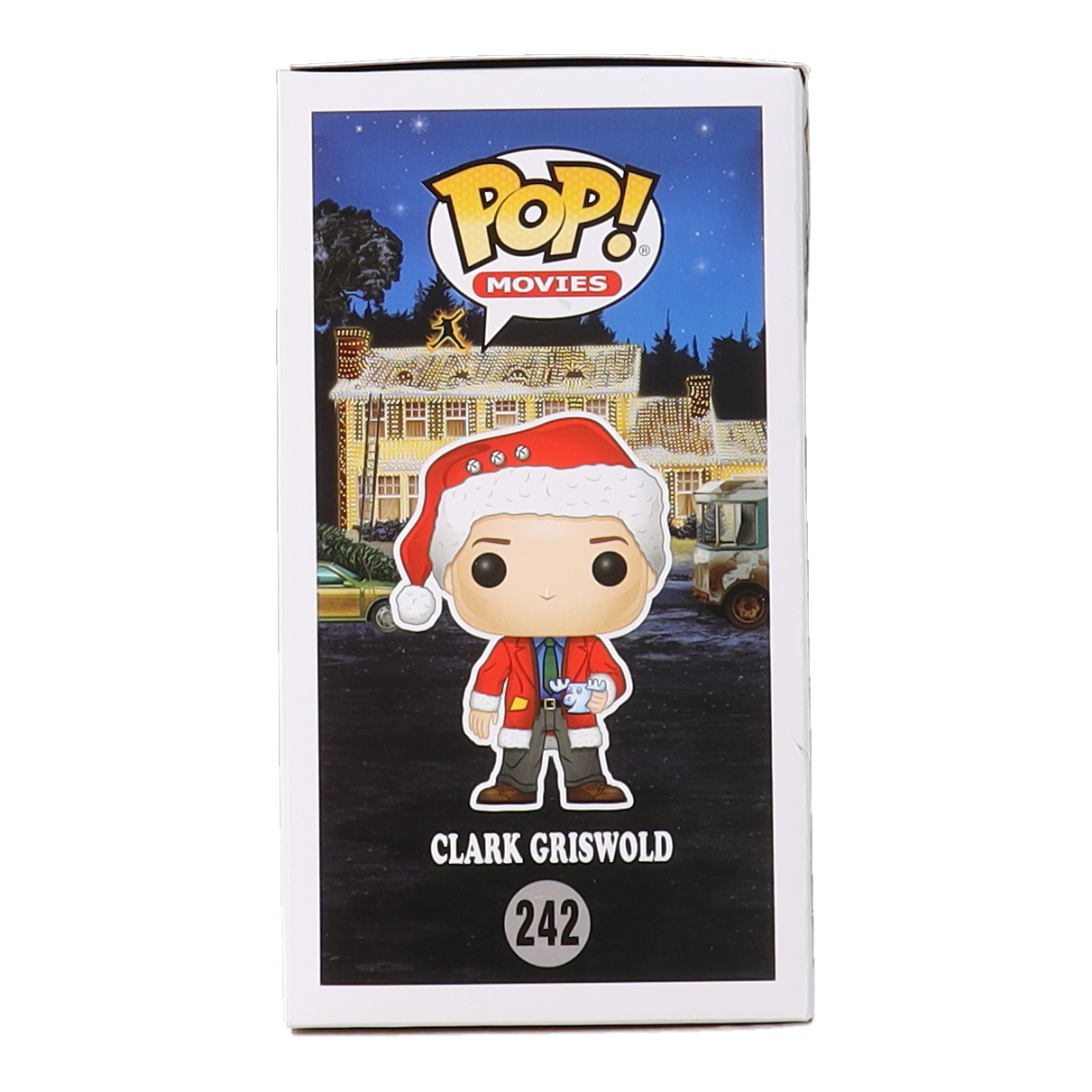 Chevy Chase Signed "National Lampoon's Christmas Vacation" #242 Clark Griswold Funko Pop! Vinyl Figure (Beckett) at PristineAuction.com Chevy Chase Signed "National Lampoon's Christmas Vacation" #242 Clark Griswold Funko Pop! Vinyl Figure (Beckett) at PristineAuction.com