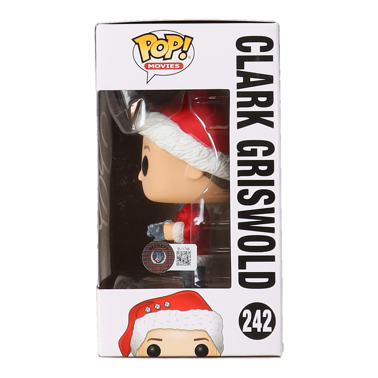 Chevy Chase Signed "National Lampoon's Christmas Vacation" #242 Clark Griswold Funko Pop! Vinyl Figure (Beckett) at PristineAuction.com Chevy Chase Signed "National Lampoon's Christmas Vacation" #242 Clark Griswold Funko Pop! Vinyl Figure (Beckett) at PristineAuction.com