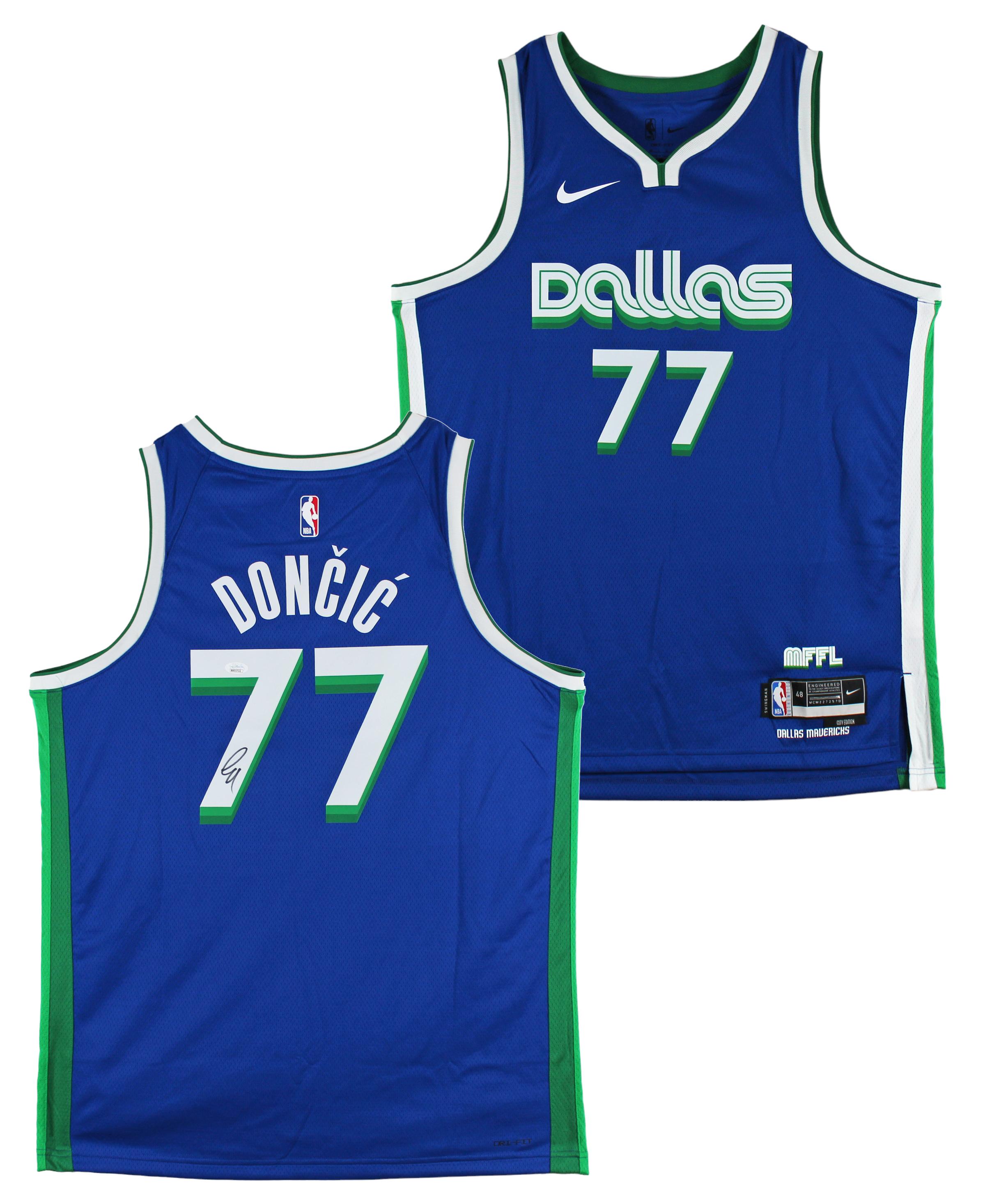 Luka Doncic Signed Mavericks Nike Jersey (JSA) at PristineAuction.com Luka Doncic Signed Mavericks Nike Jersey (JSA) at PristineAuction.com