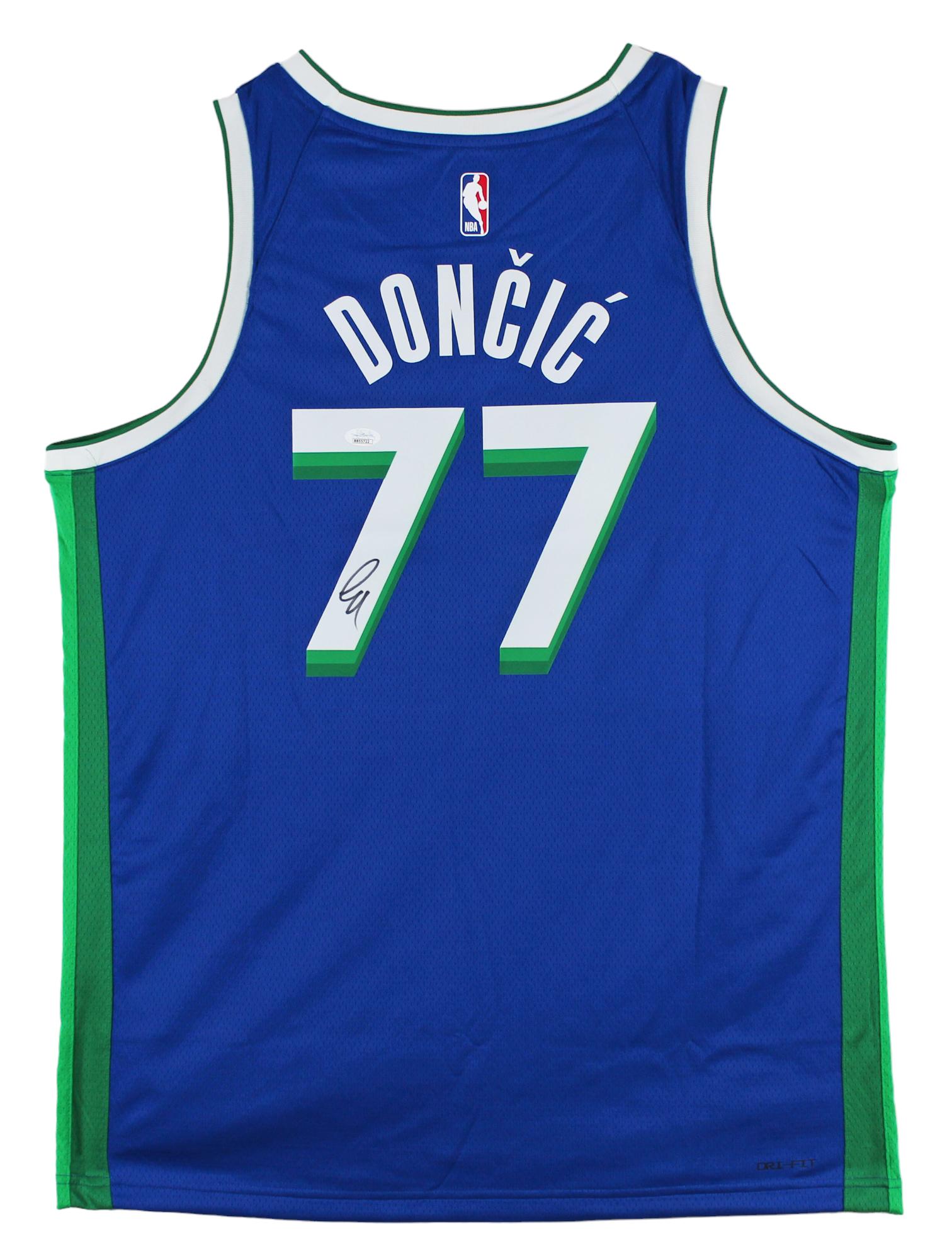 Luka Doncic Signed Mavericks Nike Jersey (JSA) at PristineAuction.com Luka Doncic Signed Mavericks Nike Jersey (JSA) at PristineAuction.com