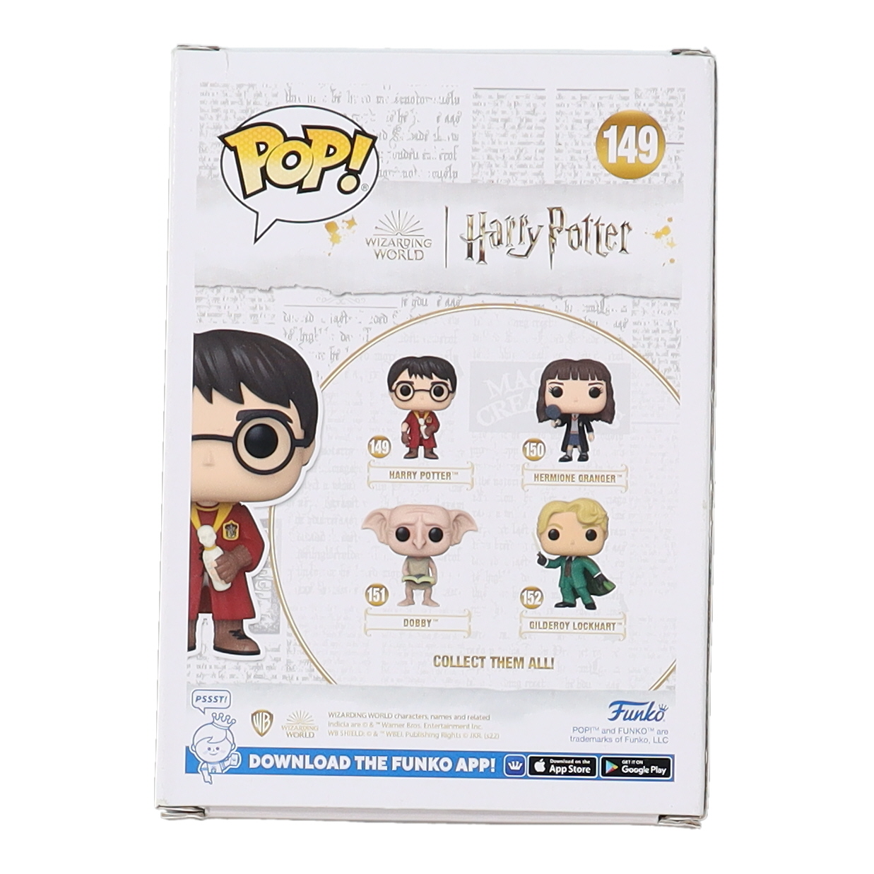 Daniel Radcliffe Signed "Wizarding World: Harry Potter" #149 Harry Potter Funko Pop! Vinyl Figure (ACOA) at PristineAuction.com Daniel Radcliffe Signed "Wizarding World: Harry Potter" #149 Harry Potter Funko Pop! Vinyl Figure (ACOA) at PristineAuction.com