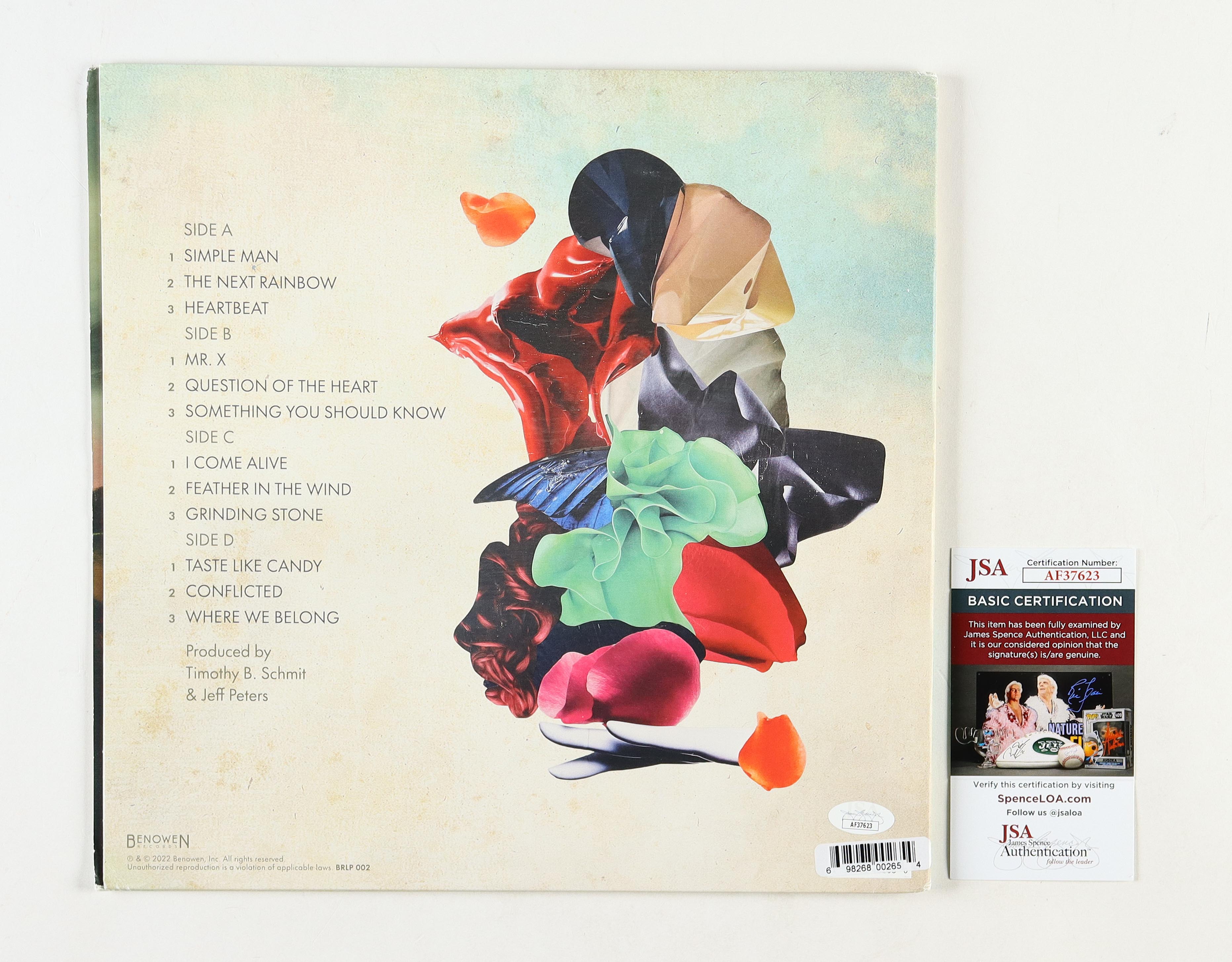 Timothy B Schmit Signed "Day By Day" Vinyl Record Album Cover (JSA) at PristineAuction.com Timothy B Schmit Signed "Day By Day" Vinyl Record Album Cover (JSA) at PristineAuction.com