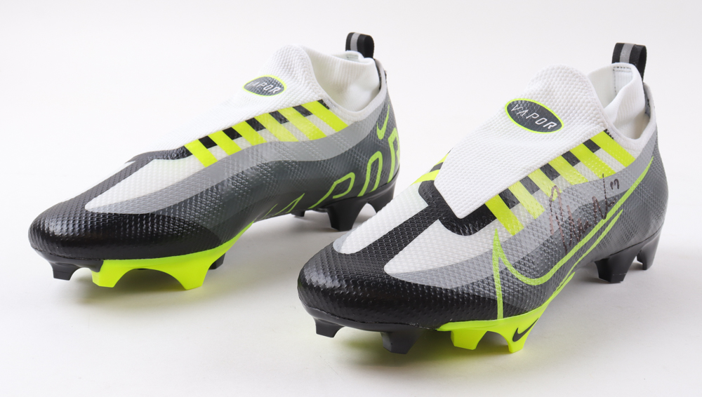 Puka Nacua Signed Pair of Nike Football Cleats (JSA) at PristineAuction.com Puka Nacua Signed Pair of Nike Football Cleats (JSA) at PristineAuction.com