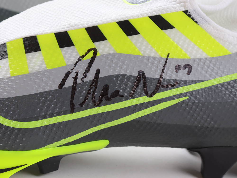 Puka Nacua Signed Pair of Nike Football Cleats (JSA) at PristineAuction.com Puka Nacua Signed Pair of Nike Football Cleats (JSA) at PristineAuction.com