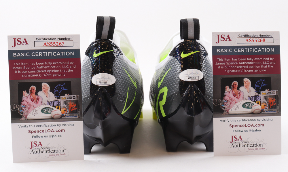Puka Nacua Signed Pair of Nike Football Cleats (JSA) at PristineAuction.com Puka Nacua Signed Pair of Nike Football Cleats (JSA) at PristineAuction.com