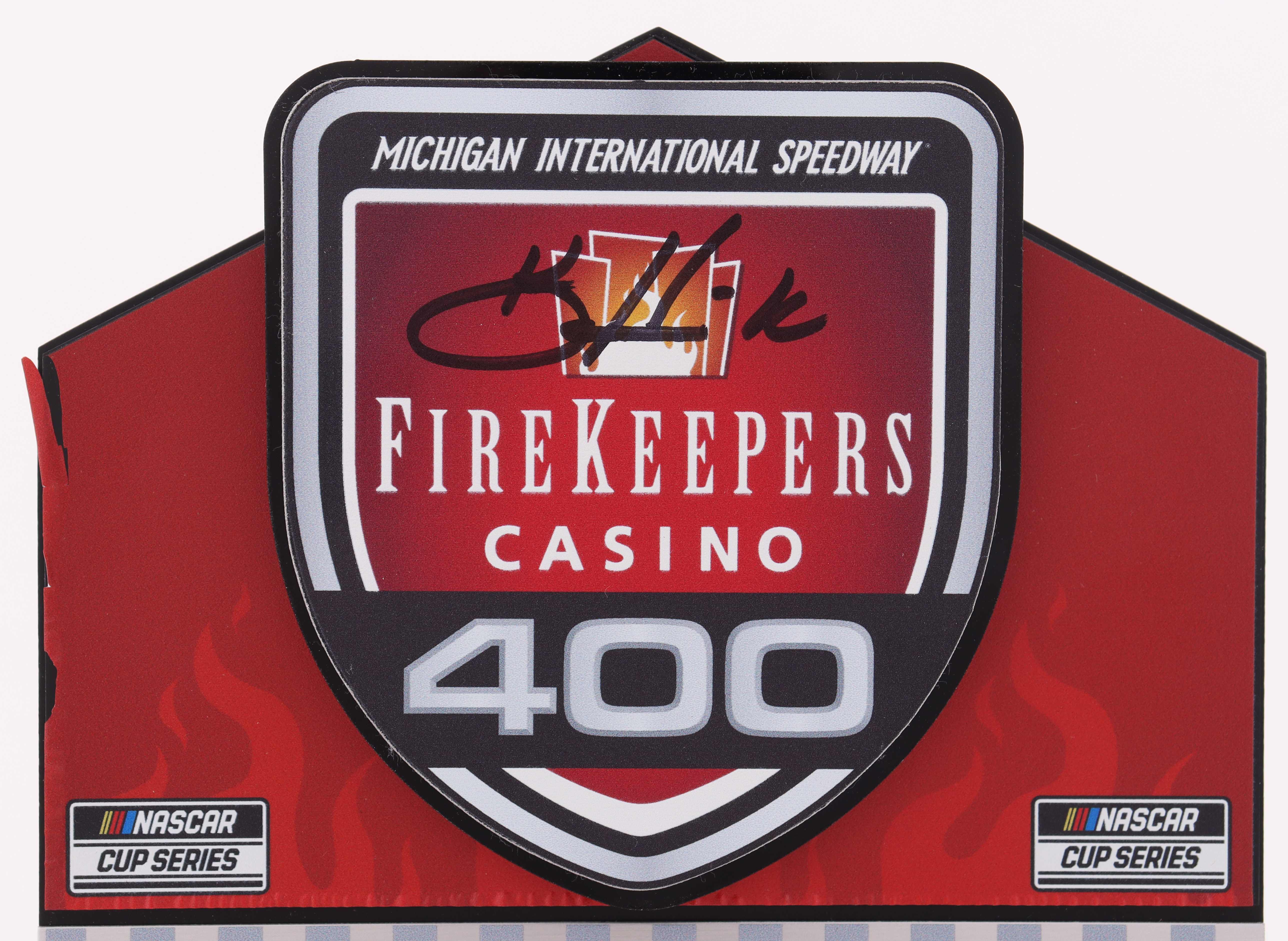 Kevin Harvick Signed Original Team Issued 2022 Michigan Win Mini Trophy (PA) at PristineAuction.com Kevin Harvick Signed Original Team Issued 2022 Michigan Win Mini Trophy (PA) at PristineAuction.com