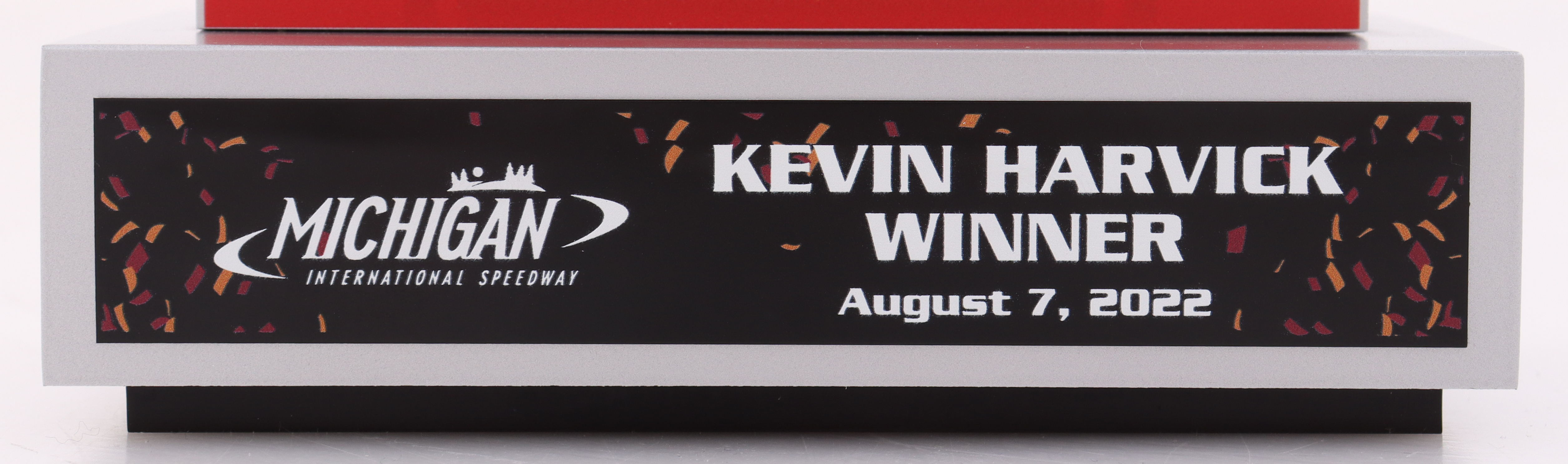 Kevin Harvick Signed Original Team Issued 2022 Michigan Win Mini Trophy (PA) at PristineAuction.com Kevin Harvick Signed Original Team Issued 2022 Michigan Win Mini Trophy (PA) at PristineAuction.com