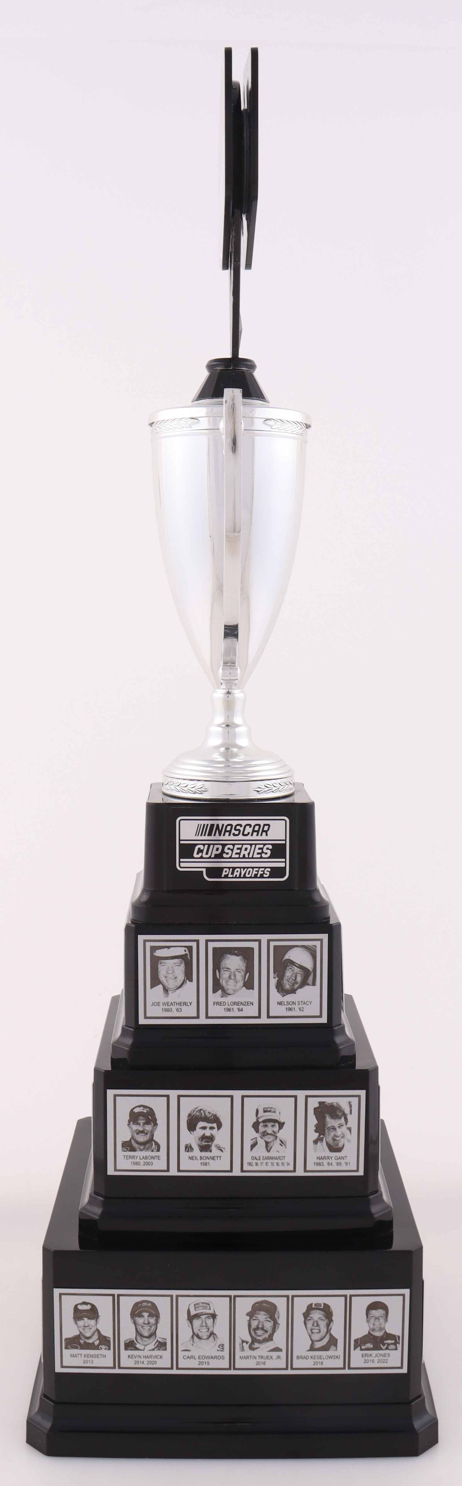 Kyle Larson Original Team Issued 2023 Darlington Raceway Southern 500 Race Win Mini Trophy at PristineAuction.com Kyle Larson Original Team Issued 2023 Darlington Raceway Southern 500 Race Win Mini Trophy at PristineAuction.com