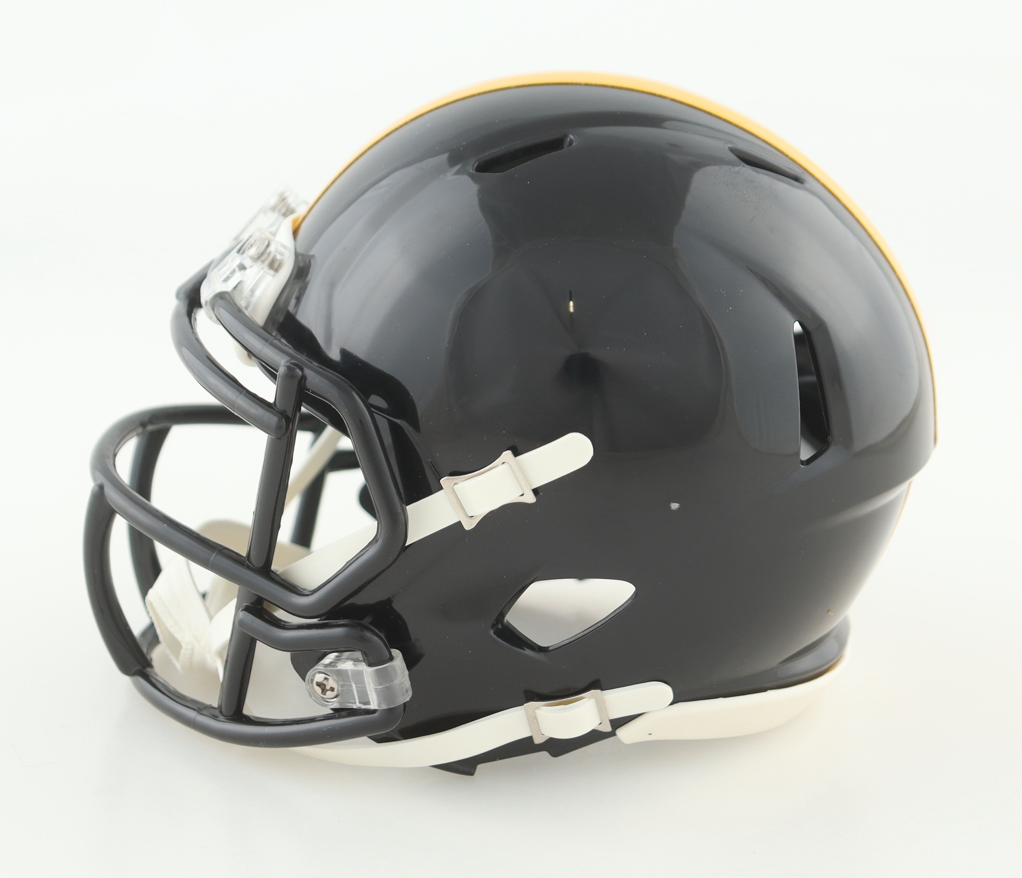 Rocky Bleier Signed Steelers Speed Mini Helmet Inscribed "SB IX, X, XII, XIV" (JSA) at PristineAuction.com Rocky Bleier Signed Steelers Speed Mini Helmet Inscribed "SB IX, X, XII, XIV" (JSA) at PristineAuction.com