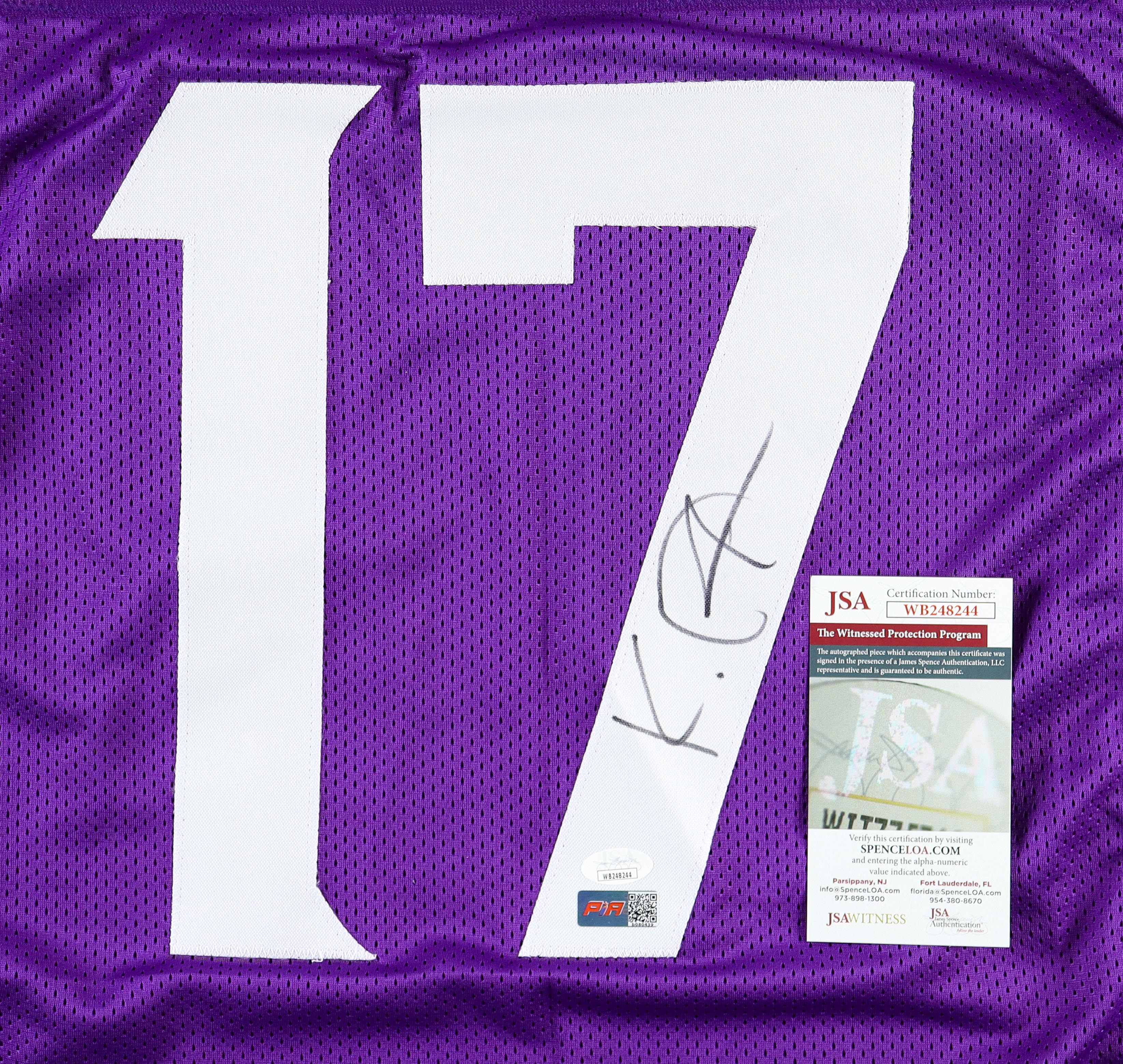 K. J. Osborn Signed Jersey (JSA) at PristineAuction.com K. J. Osborn Signed Jersey (JSA) at PristineAuction.com