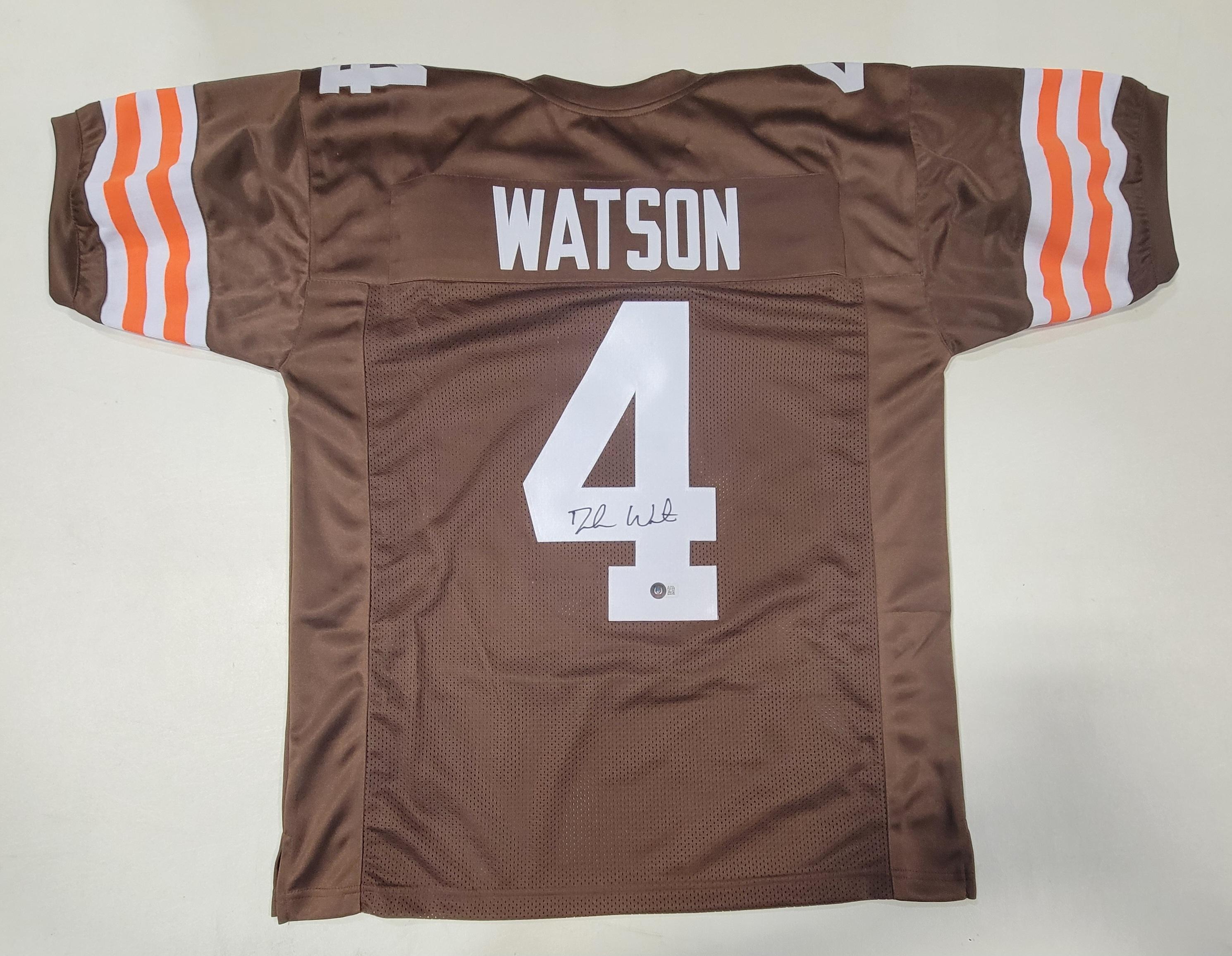 Deshaun Watson Signed Jersey (Beckett) at PristineAuction.com Deshaun Watson Signed Jersey (Beckett) at PristineAuction.com