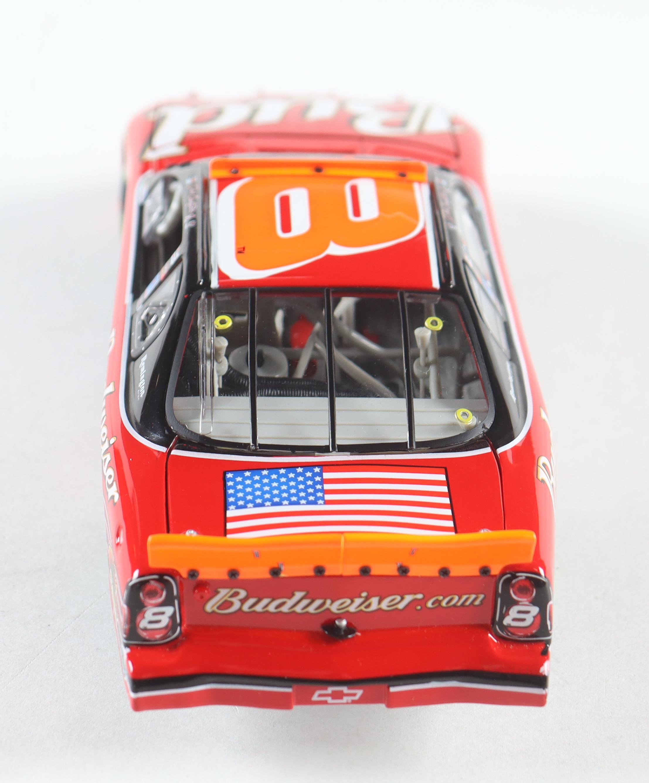 Dale Earnhardt Jr. Signed LE #8 Budweiser - Talladega Win - Raced Version 2001 Monte Carlo 1:24 Die-cast Car (JSA) at PristineAuction.com Dale Earnhardt Jr. Signed LE #8 Budweiser - Talladega Win - Raced Version 2001 Monte Carlo 1:24 Die-cast Car (JSA) at PristineAuction.com