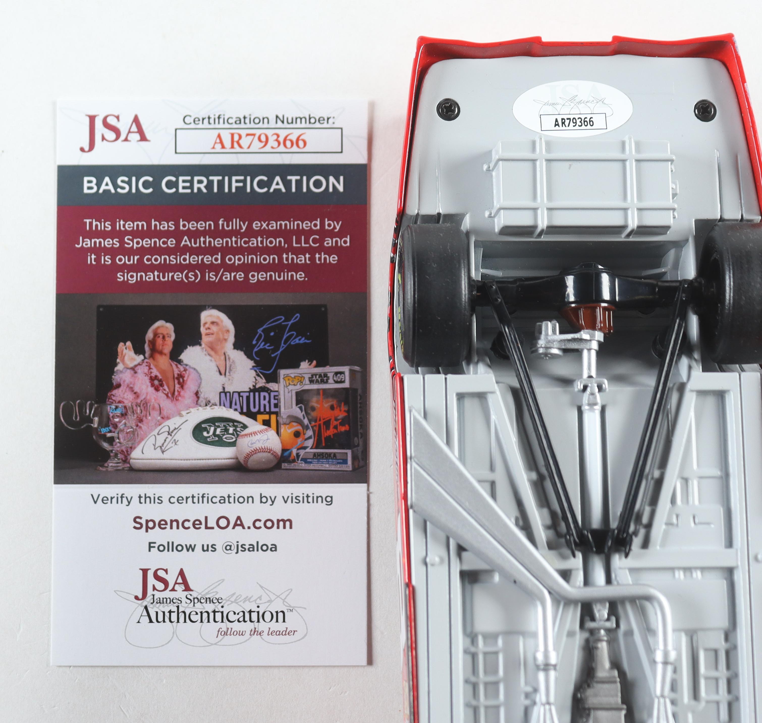 Dale Earnhardt Jr. Signed LE #8 Budweiser - Talladega Win - Raced Version 2001 Monte Carlo 1:24 Die-cast Car (JSA) at PristineAuction.com Dale Earnhardt Jr. Signed LE #8 Budweiser - Talladega Win - Raced Version 2001 Monte Carlo 1:24 Die-cast Car (JSA) at PristineAuction.com