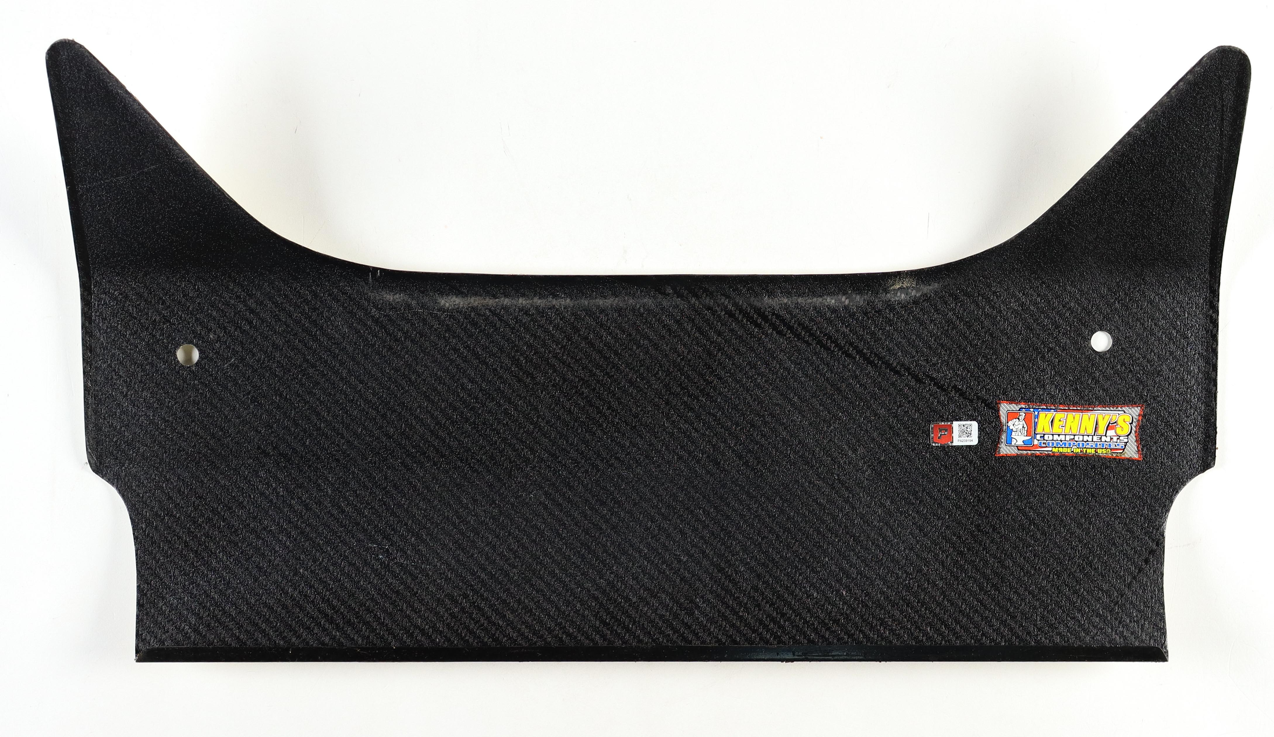 Kyle Larson Race Used Full Nameplate | Sheet Metal from Midget with CB Industries (PA COA) at PristineAuction.com Kyle Larson Race Used Full Nameplate | Sheet Metal from Midget with CB Industries (PA COA) at PristineAuction.com