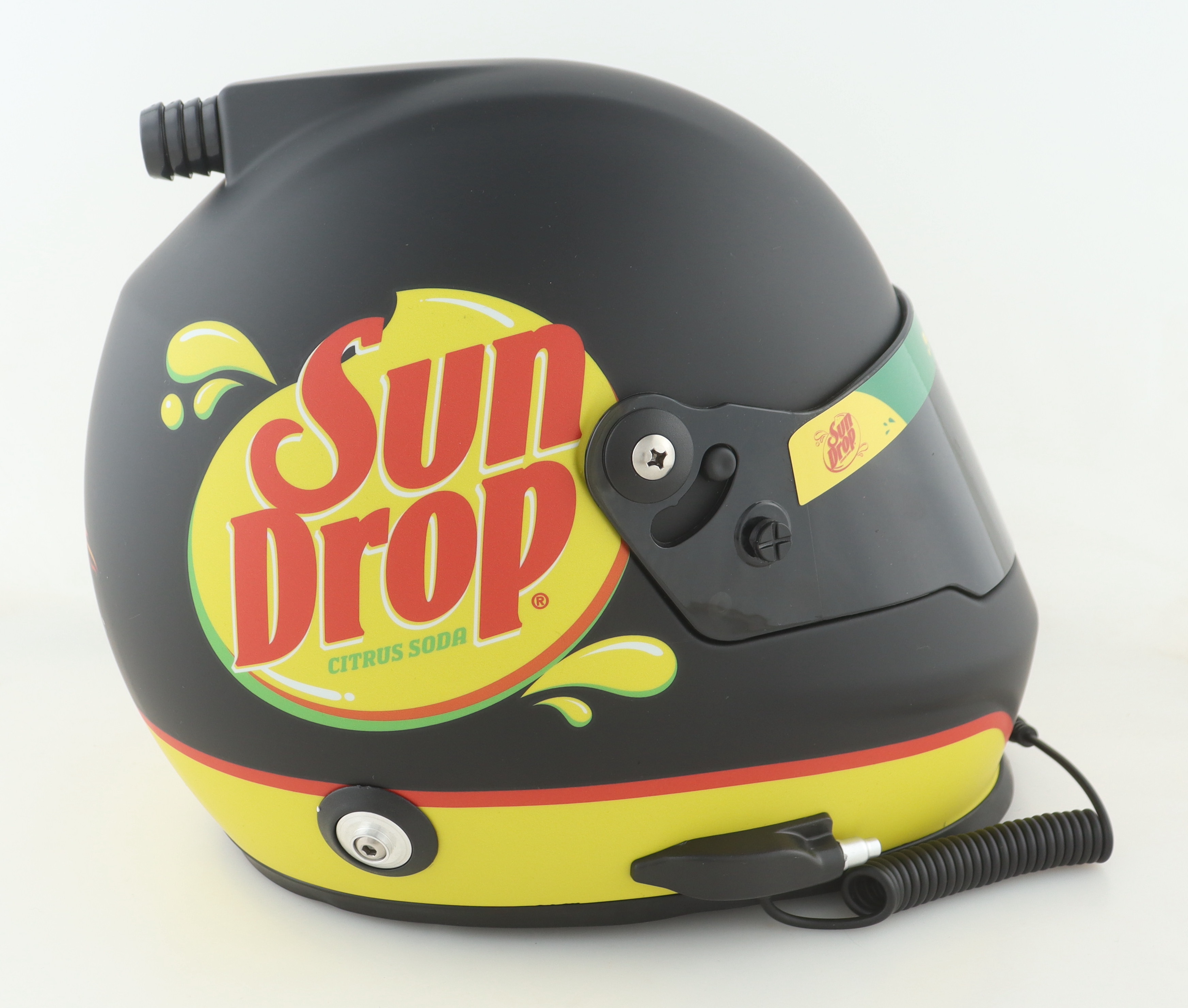 Dale Earnhardt Jr. Signed NASCAR Sun Drop Full-Size Helmet (Dale Jr. & PA) at PristineAuction.com Dale Earnhardt Jr. Signed NASCAR Sun Drop Full-Size Helmet (Dale Jr. & PA) at PristineAuction.com