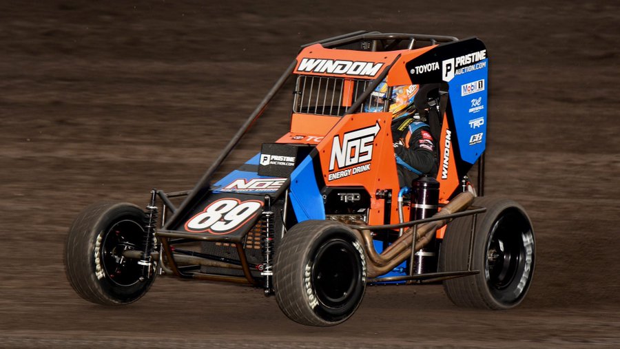 Chris Windom Race Used Large Panel of Sheet Metal from Midget with CB ...