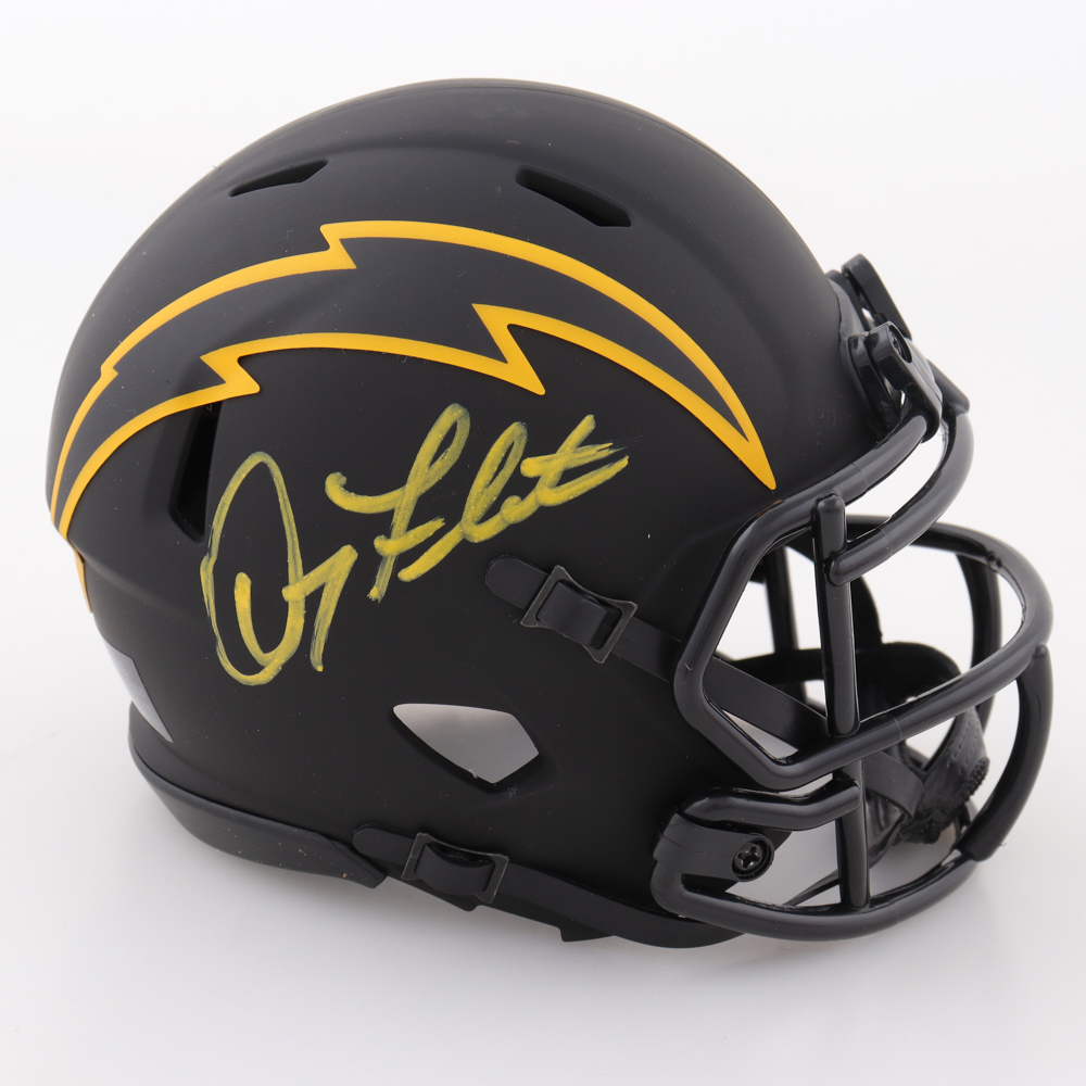 Doug Flutie Signed Chargers Eclipse Alternate Speed Mini Helmet (JSA) at PristineAuction.com Doug Flutie Signed Chargers Eclipse Alternate Speed Mini Helmet (JSA) at PristineAuction.com