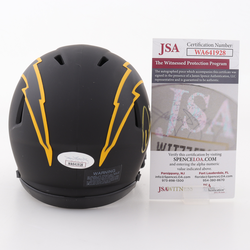 Doug Flutie Signed Chargers Eclipse Alternate Speed Mini Helmet (JSA) at PristineAuction.com Doug Flutie Signed Chargers Eclipse Alternate Speed Mini Helmet (JSA) at PristineAuction.com