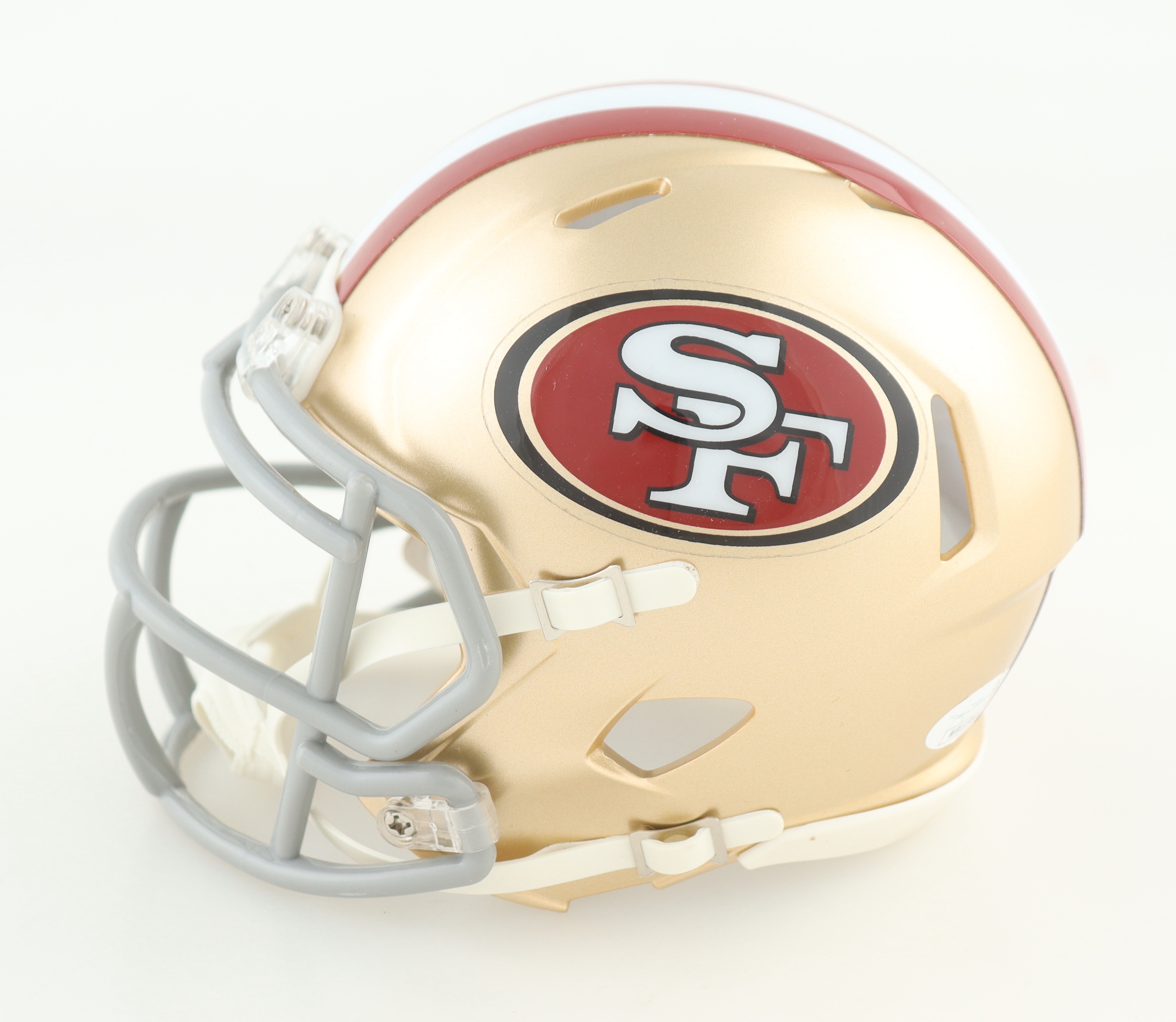 John Taylor Signed 49ers Speed Mini Helmet (JSA) at PristineAuction.com John Taylor Signed 49ers Speed Mini Helmet (JSA) at PristineAuction.com