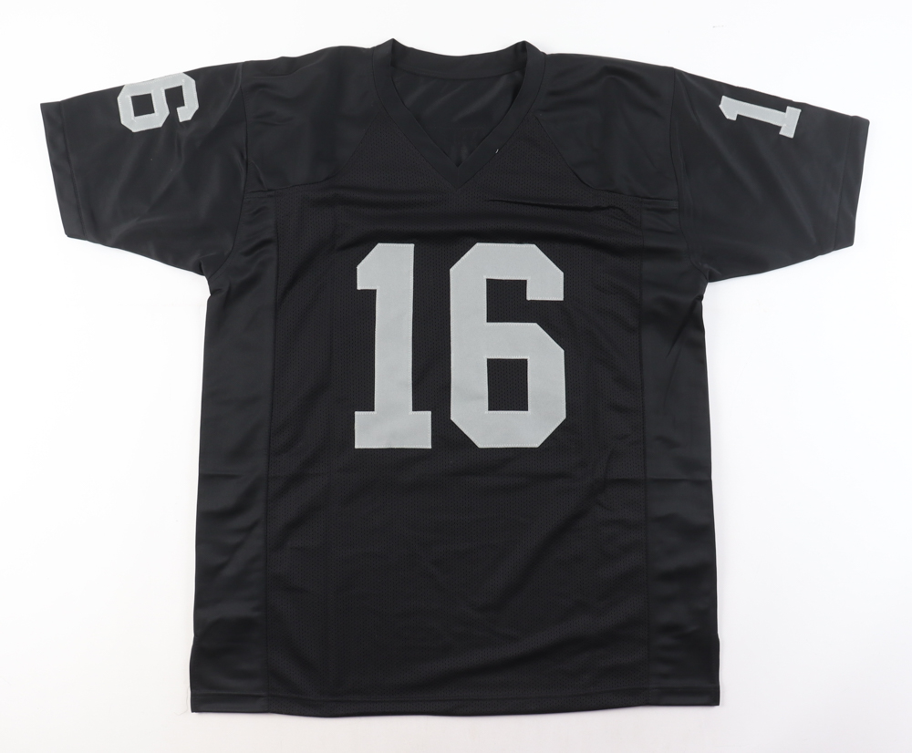 Jim Plunkett Signed Jersey Inscribed "SB XV MVP" (Schwartz) at PristineAuction.com Jim Plunkett Signed Jersey Inscribed "SB XV MVP" (Schwartz) at PristineAuction.com