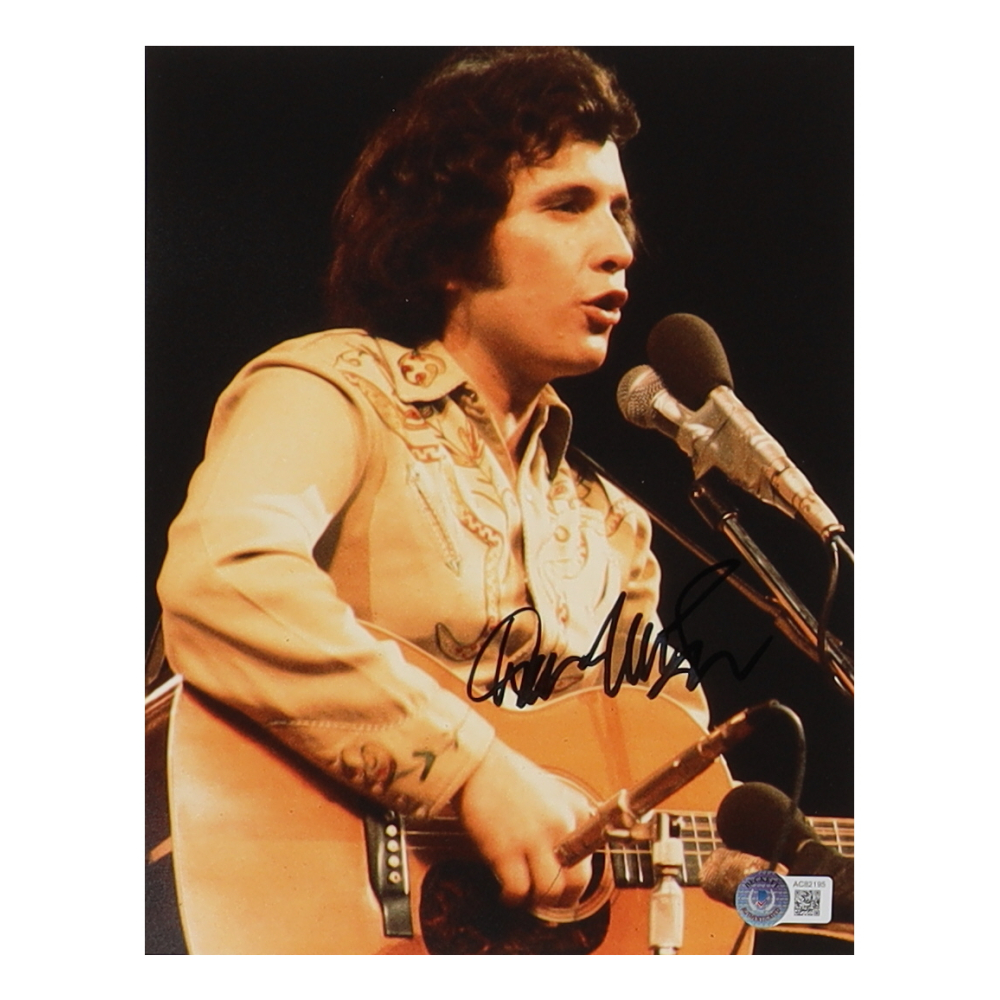 DON MCLEAN signed autographed photo COA Hologram