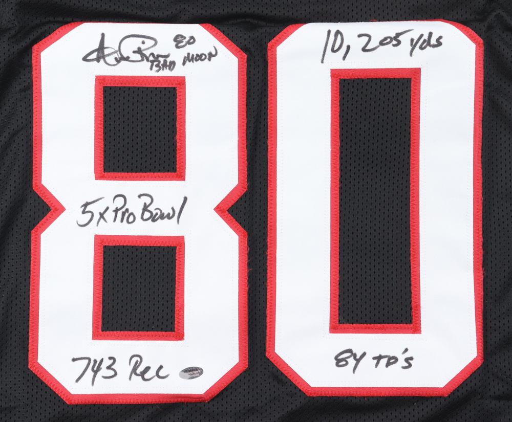 Andre Rison Signed Jersey With Multiple Inscriptions (Schwartz) at PristineAuction.com Andre Rison Signed Jersey With Multiple Inscriptions (Schwartz) at PristineAuction.com