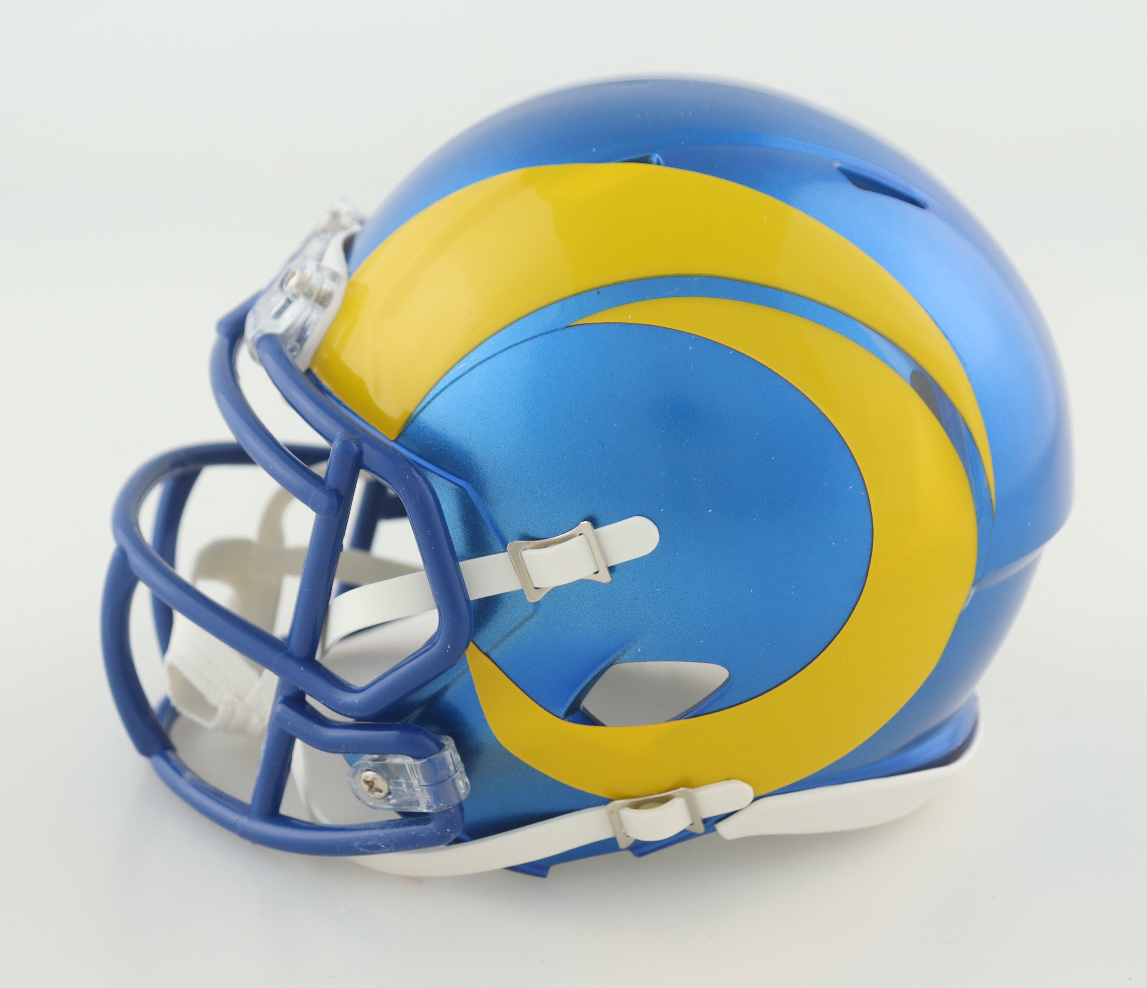 Kyren Williams Signed Rams Speed Mini Helmet (Beckett) at PristineAuction.com Kyren Williams Signed Rams Speed Mini Helmet (Beckett) at PristineAuction.com