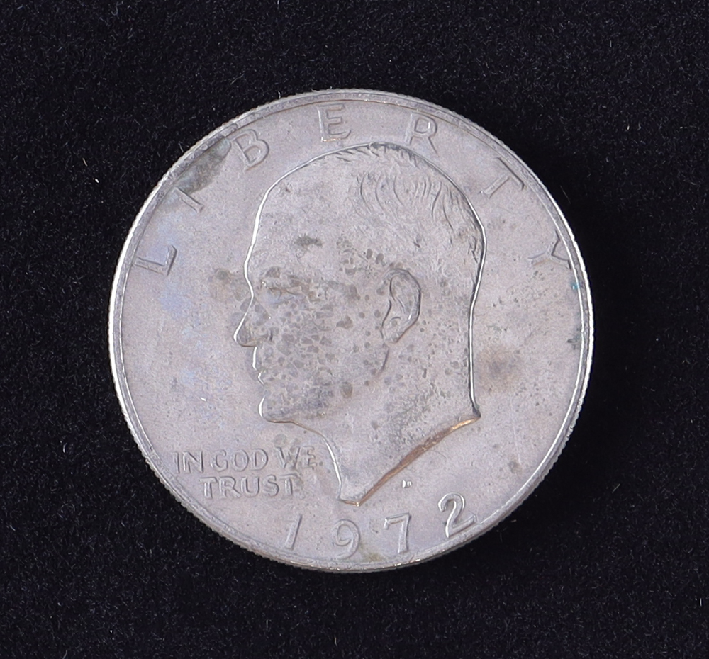 1972-D Eisenhower "Ike" $1 Dollar Coin at PristineAuction.com 1972-D Eisenhower "Ike" $1 Dollar Coin at PristineAuction.com
