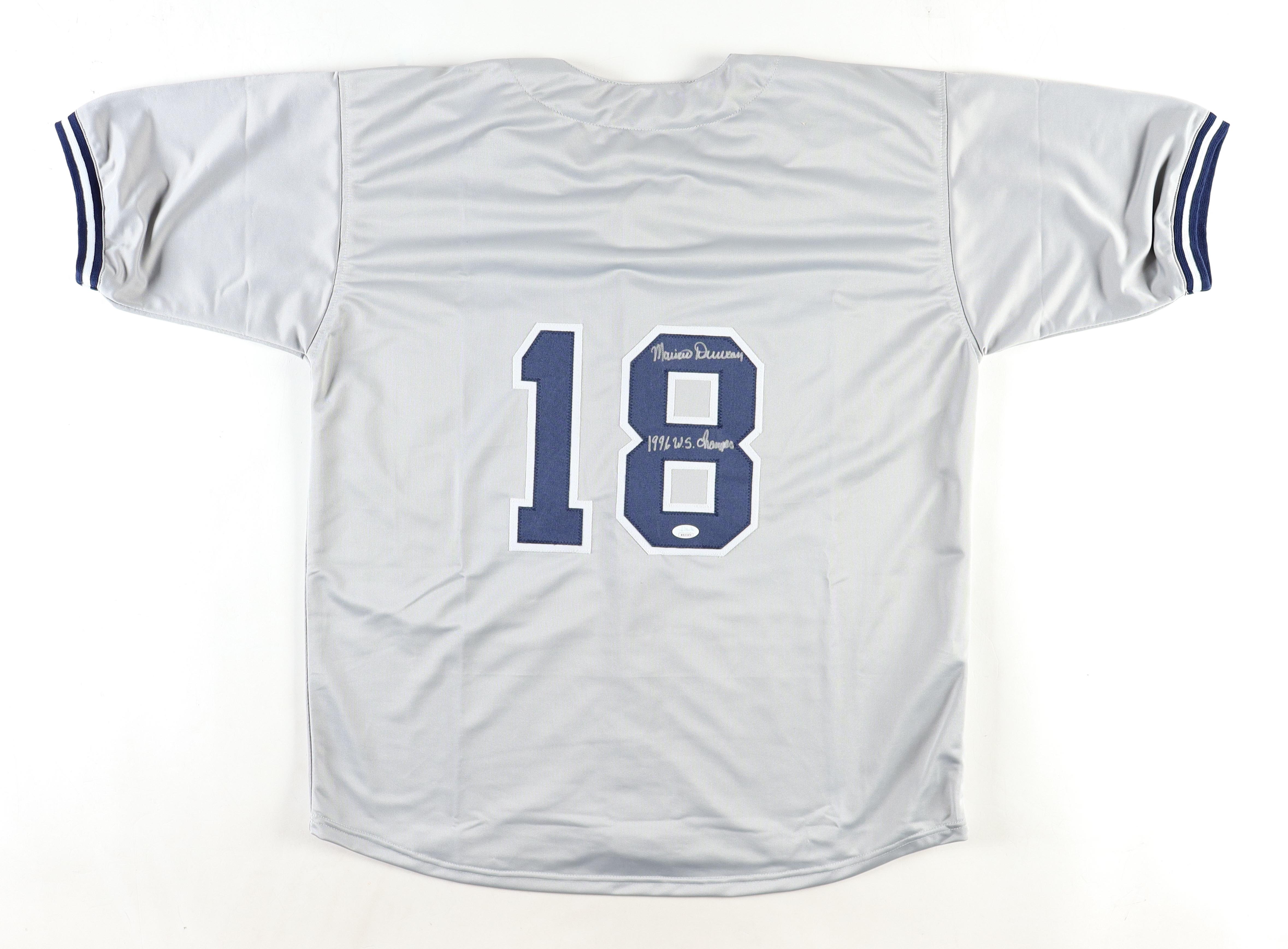 Mariano Duncan Signed Jersey Inscribed "1996 W.S. Champs"(JSA) at PristineAuction.com Mariano Duncan Signed Jersey Inscribed "1996 W.S. Champs"(JSA) at PristineAuction.com