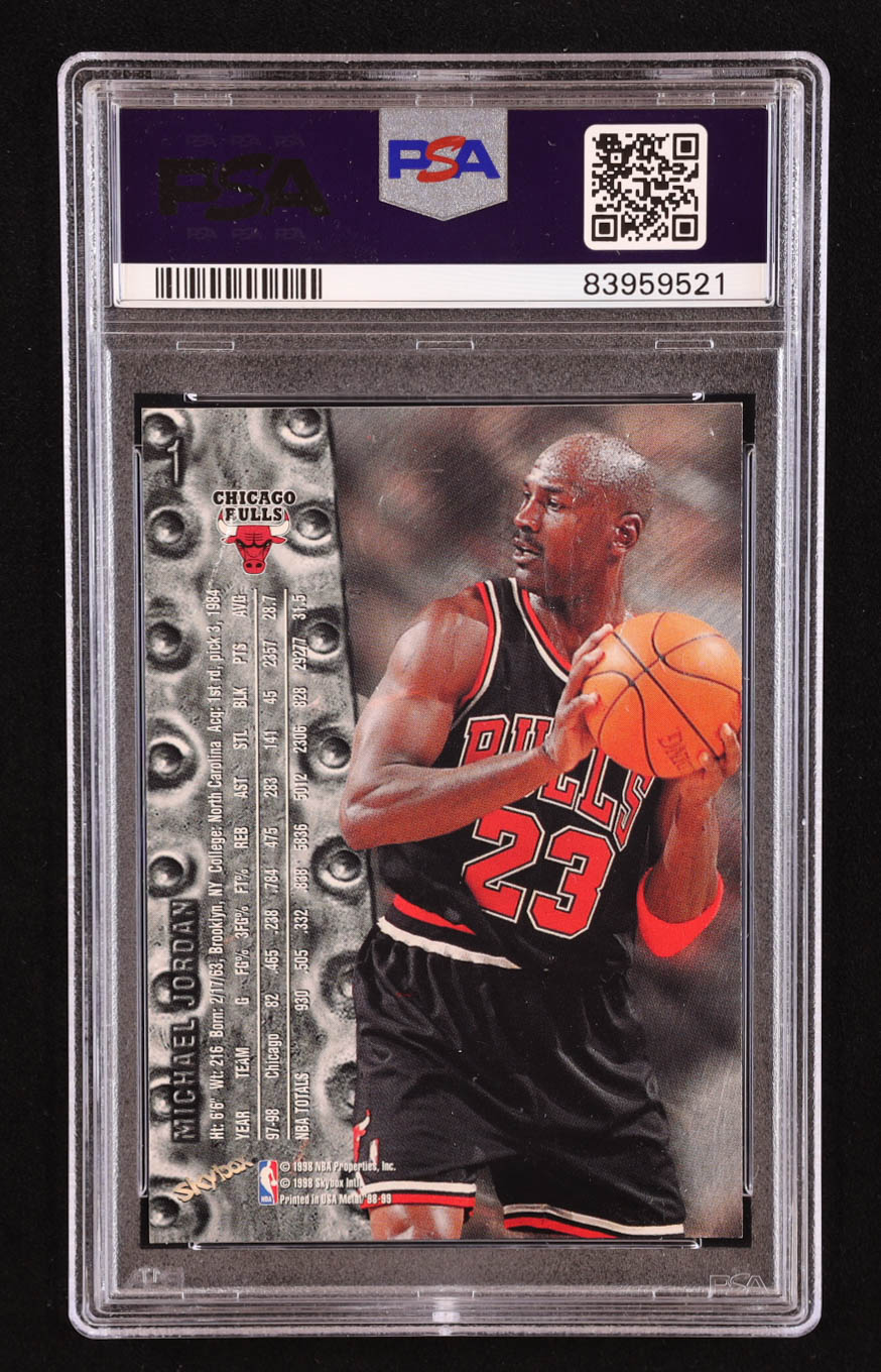 Michael Jordan 1998-99 Metal Universe #1 (PSA 7) at PristineAuction.com Michael Jordan 1998-99 Metal Universe #1 (PSA 7) at PristineAuction.com