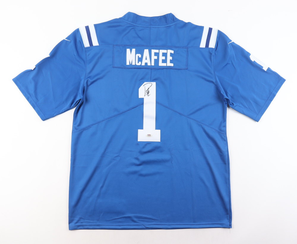 Pat McAfee Signed Jersey (PSA) at PristineAuction.com Pat McAfee Signed Jersey (PSA) at PristineAuction.com
