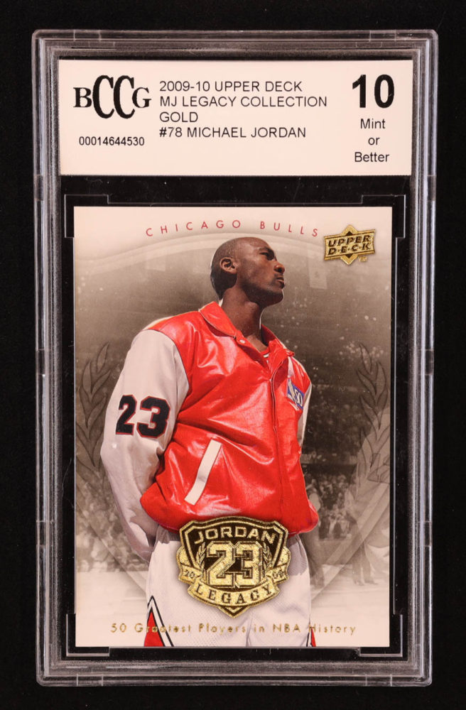 Michael Jordan 2009-10 Upper Deck Michael Jordan Legacy Collection 