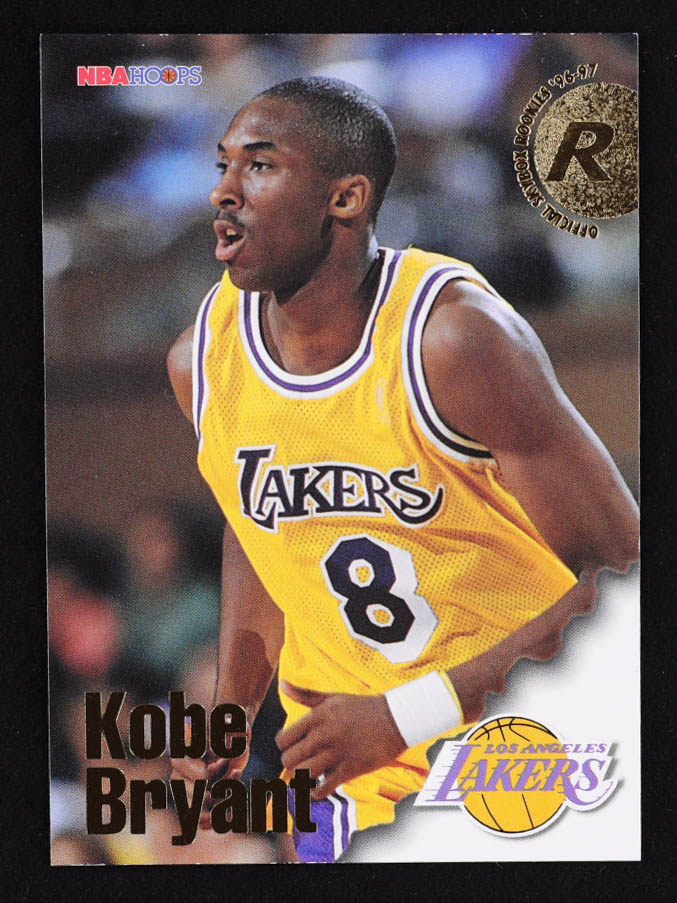 Kobe Bryant 1996-97 Hoops #281 RC at PristineAuction.com Kobe Bryant 1996-97 Hoops #281 RC at PristineAuction.com