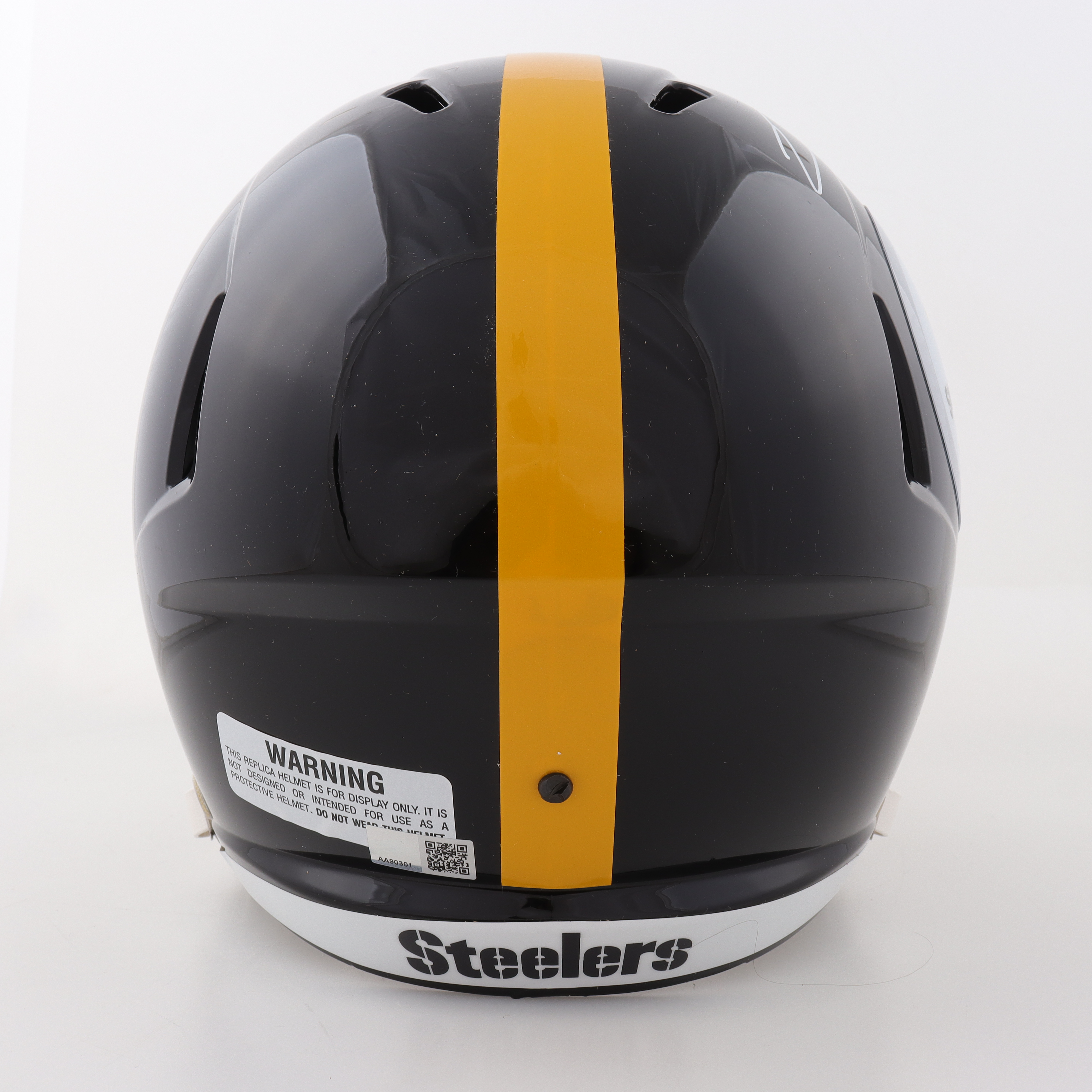 LaMarr Woodley Signed Steelers Full-Size Speed Helmet (TSE) at PristineAuction.com LaMarr Woodley Signed Steelers Full-Size Speed Helmet (TSE) at PristineAuction.com