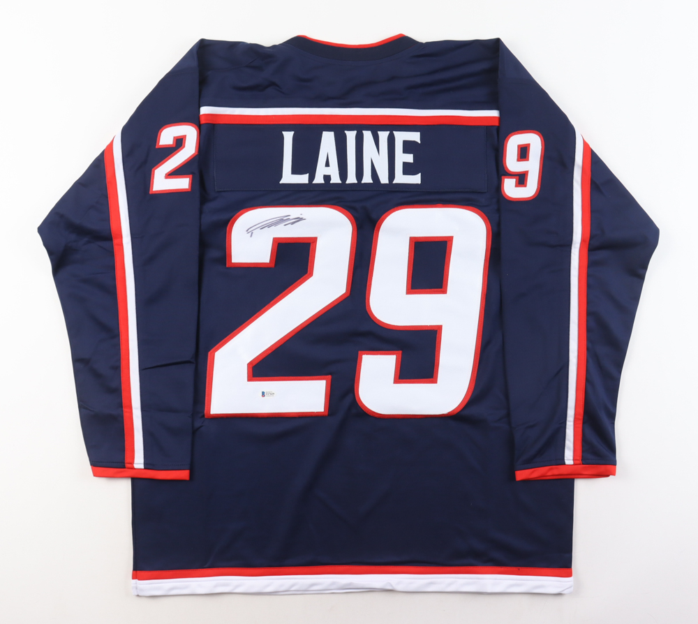Patrik Laine Signed Jersey (Beckett) at PristineAuction.com Patrik Laine Signed Jersey (Beckett) at PristineAuction.com